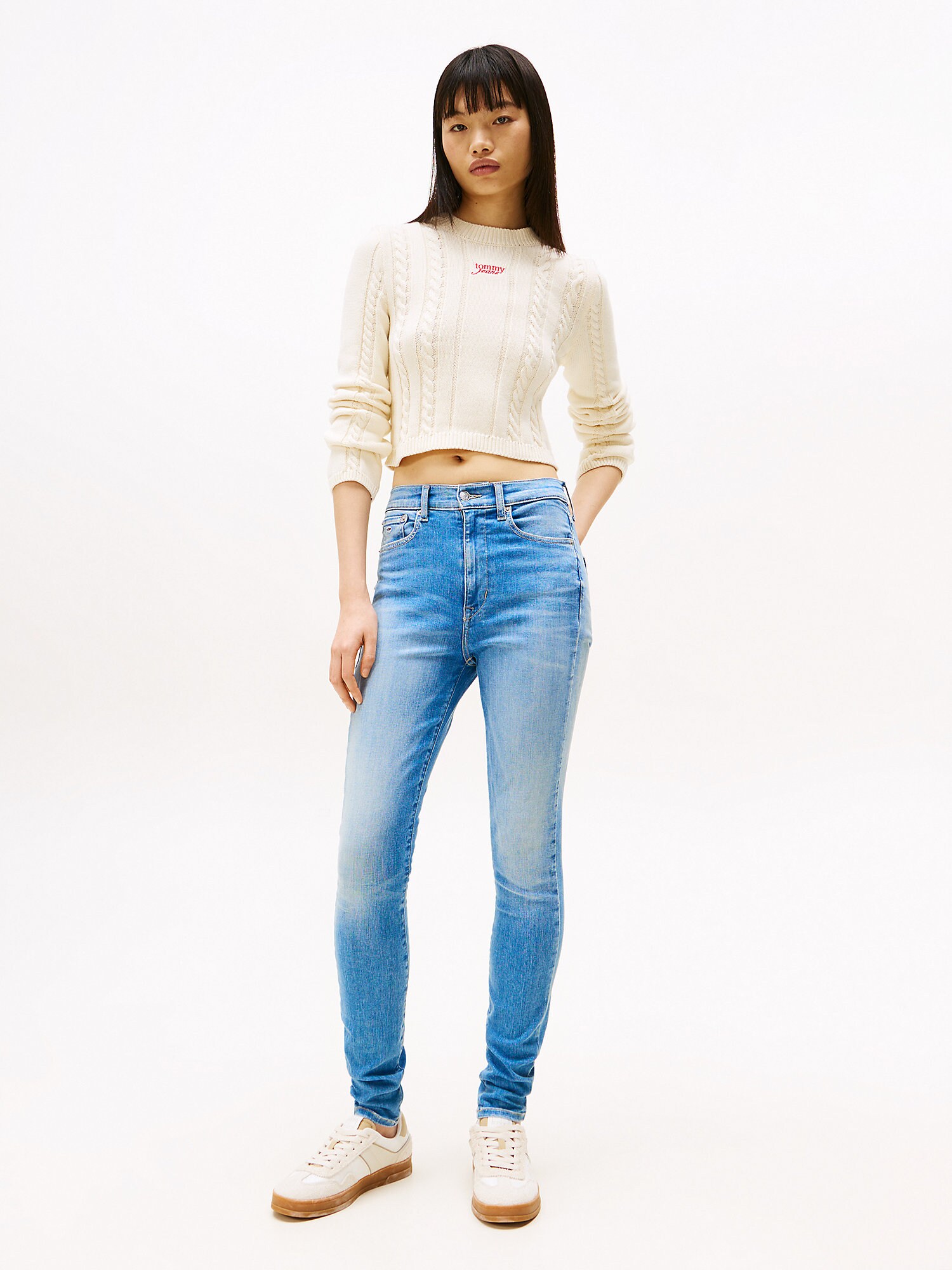 Tommy Jeans Farmer 'Sylvia'  kék farmer termék 2. képe