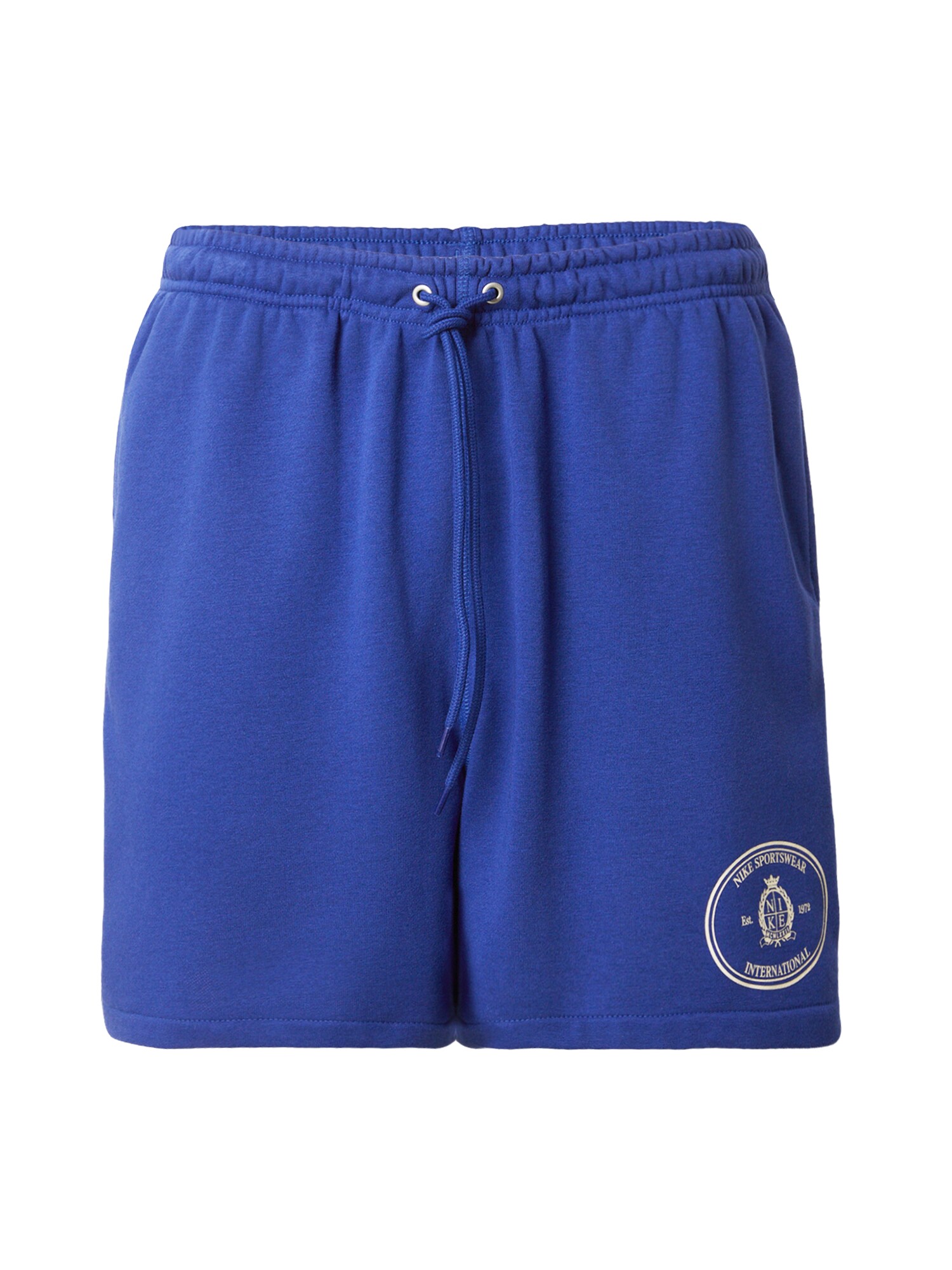 Nike Sportswear Nohavice 'Club'  modrá / biela