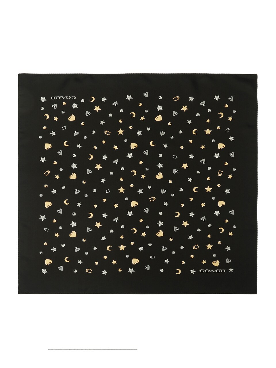 Scarf guld / svart