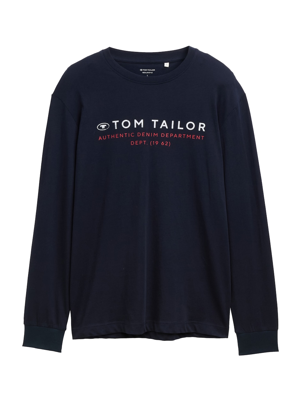 T-shirt mörkblå / röd