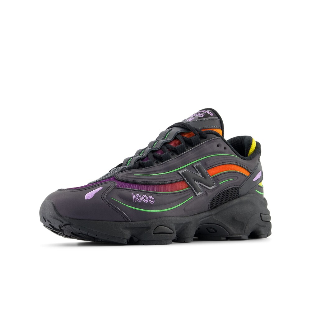 new balance Sneaker '1000' Damen Größe 44.5 gelb / lila / rot / schwarz