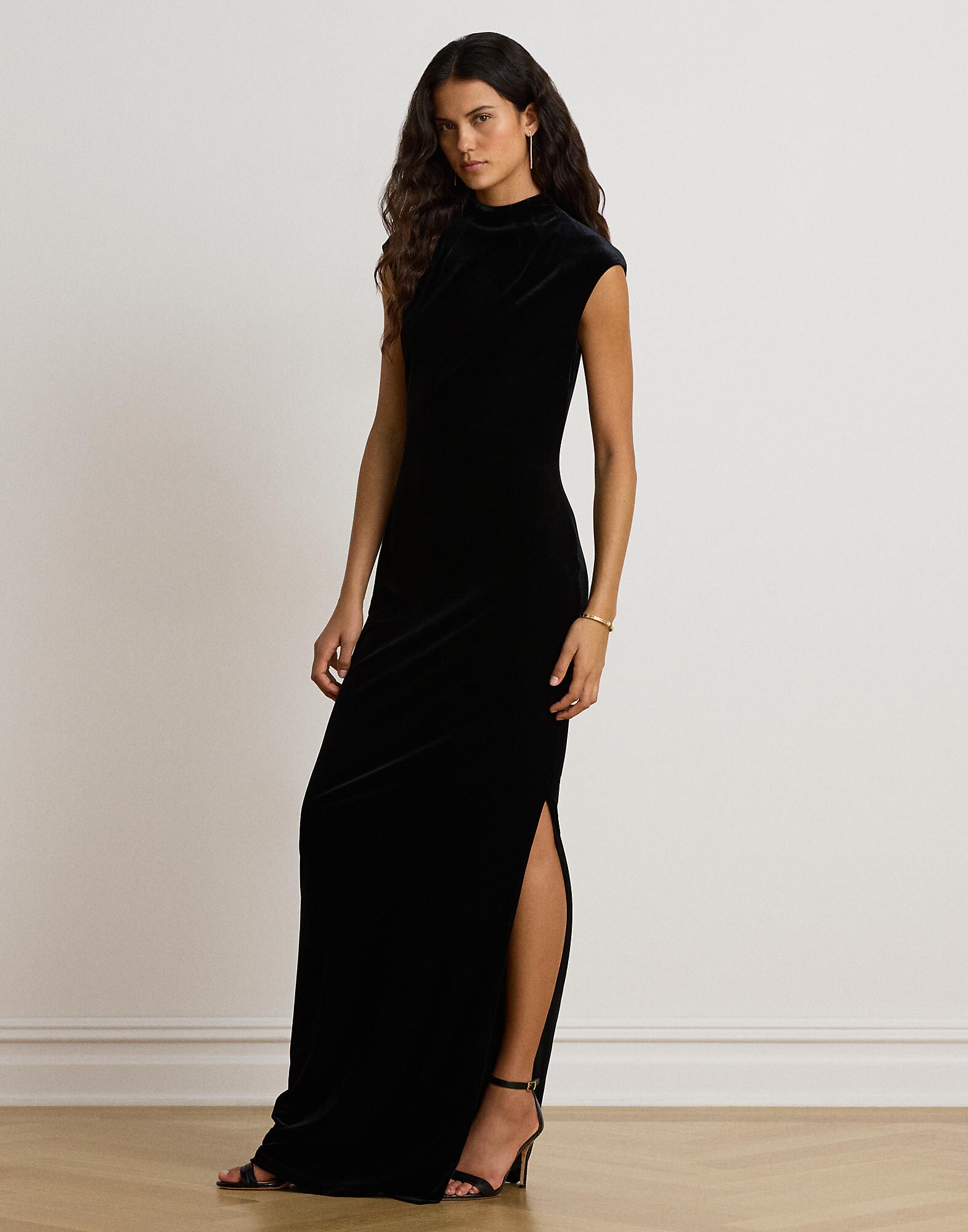 Lauren Ralph Lauren Vestido de noche  negro – imagen 20