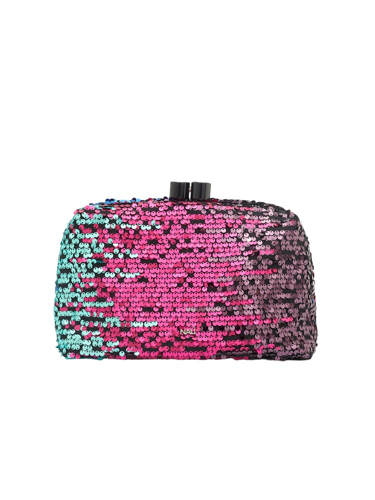 NALì Clutch 'CASSIE' Herren Größe One Size blau / rosé