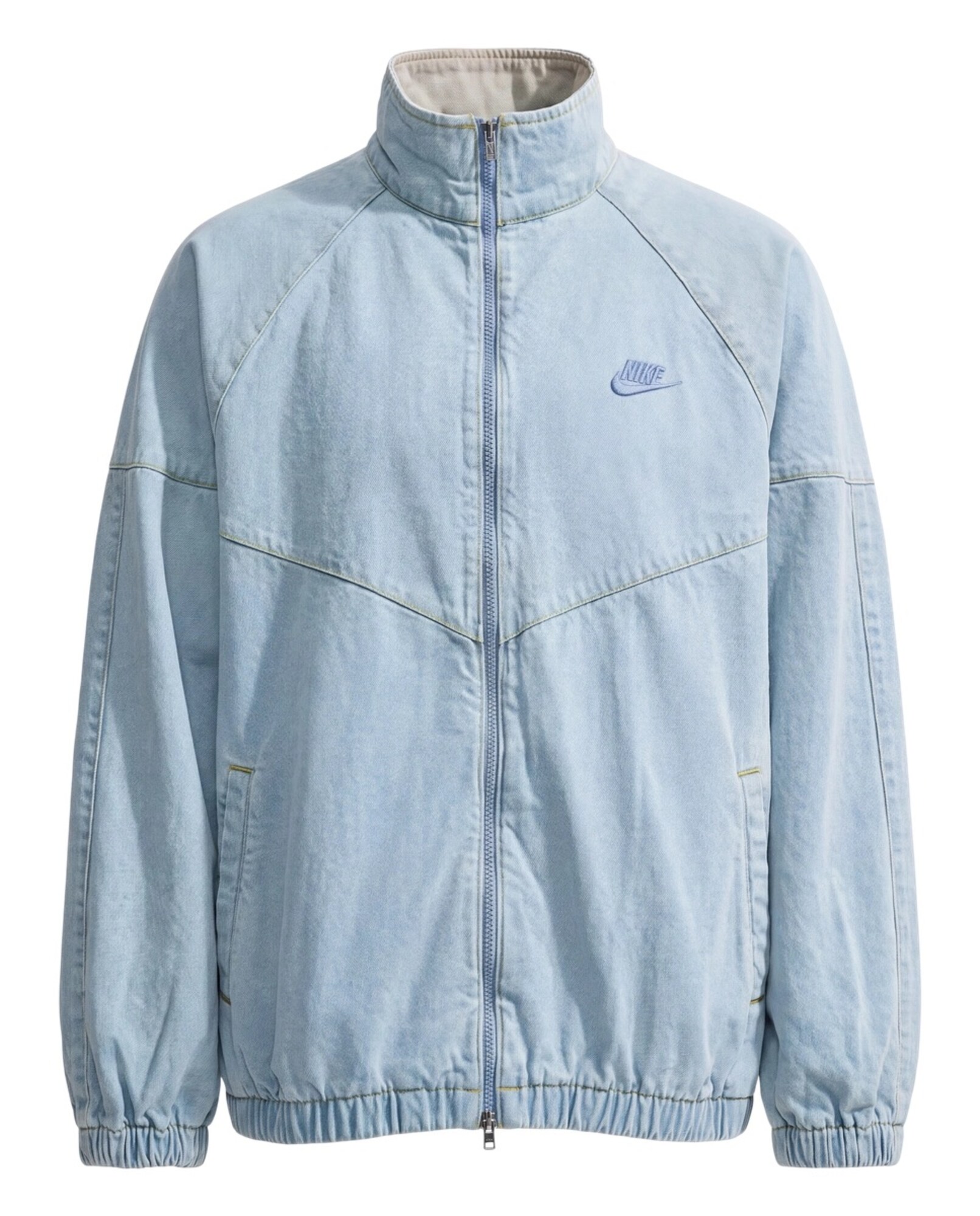 Nike Sportswear Geacă de primăvară-toamnă albastru deschis