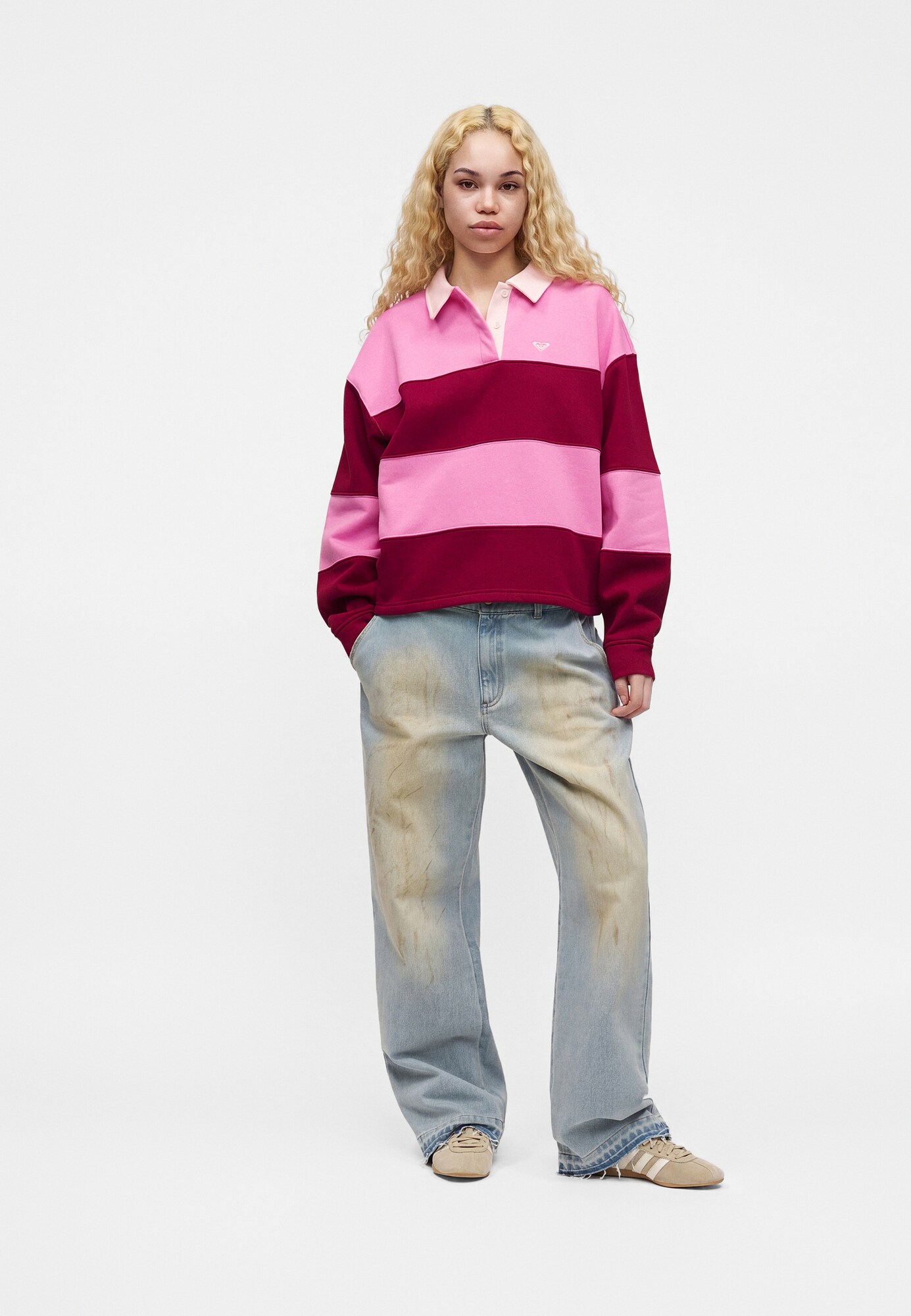 ROXY Sudadera  baya / rosa – imagen 4