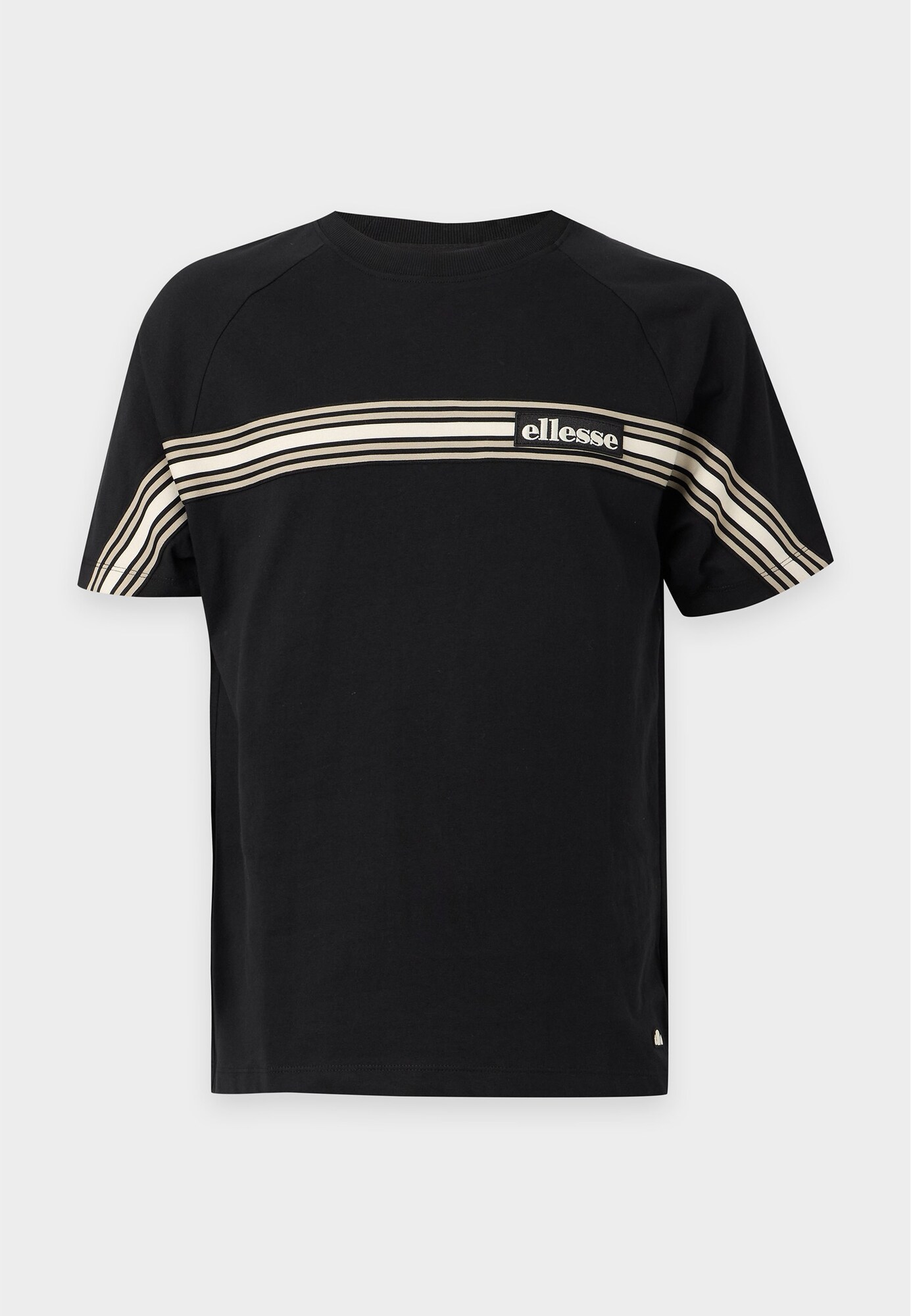 T-shirt 'Rossanti' stone / svart