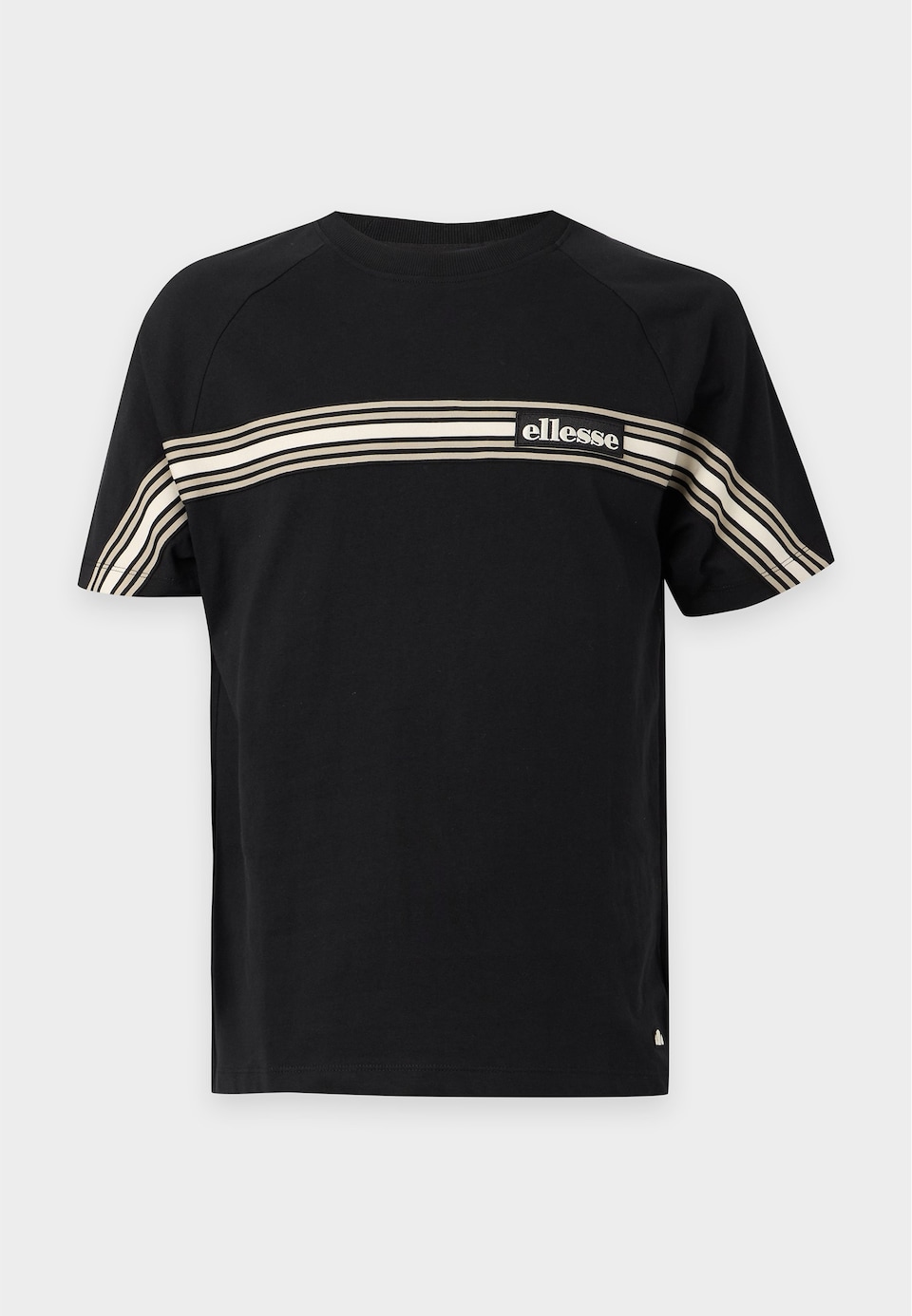 T-shirt 'Rossanti' stone / svart