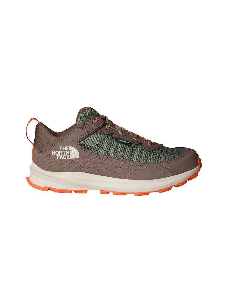 THE NORTH FACE Outdoorschuh 'Fastpack Hiker' Jungen Größe 33.5 dunkelbraun / oliv