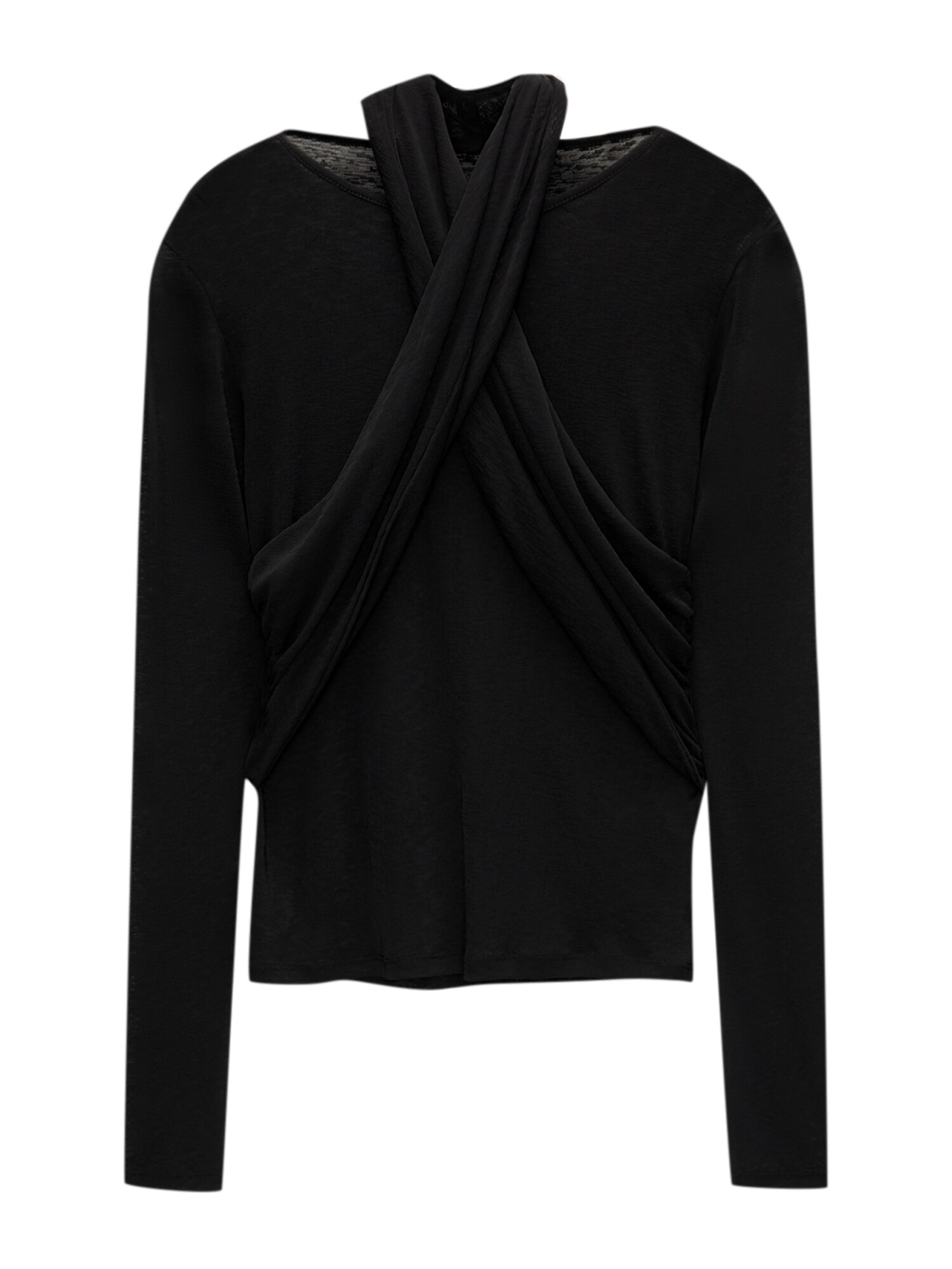 Pull&Bear Tričko  čierna
