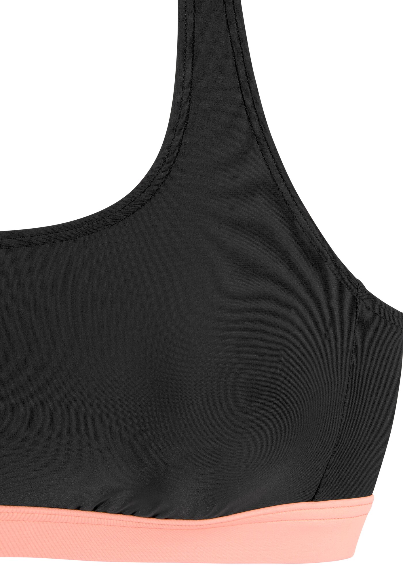 LASCANA ACTIVE Sport bikini felső  pasztell-rózsaszín / fekete termék 2. képe