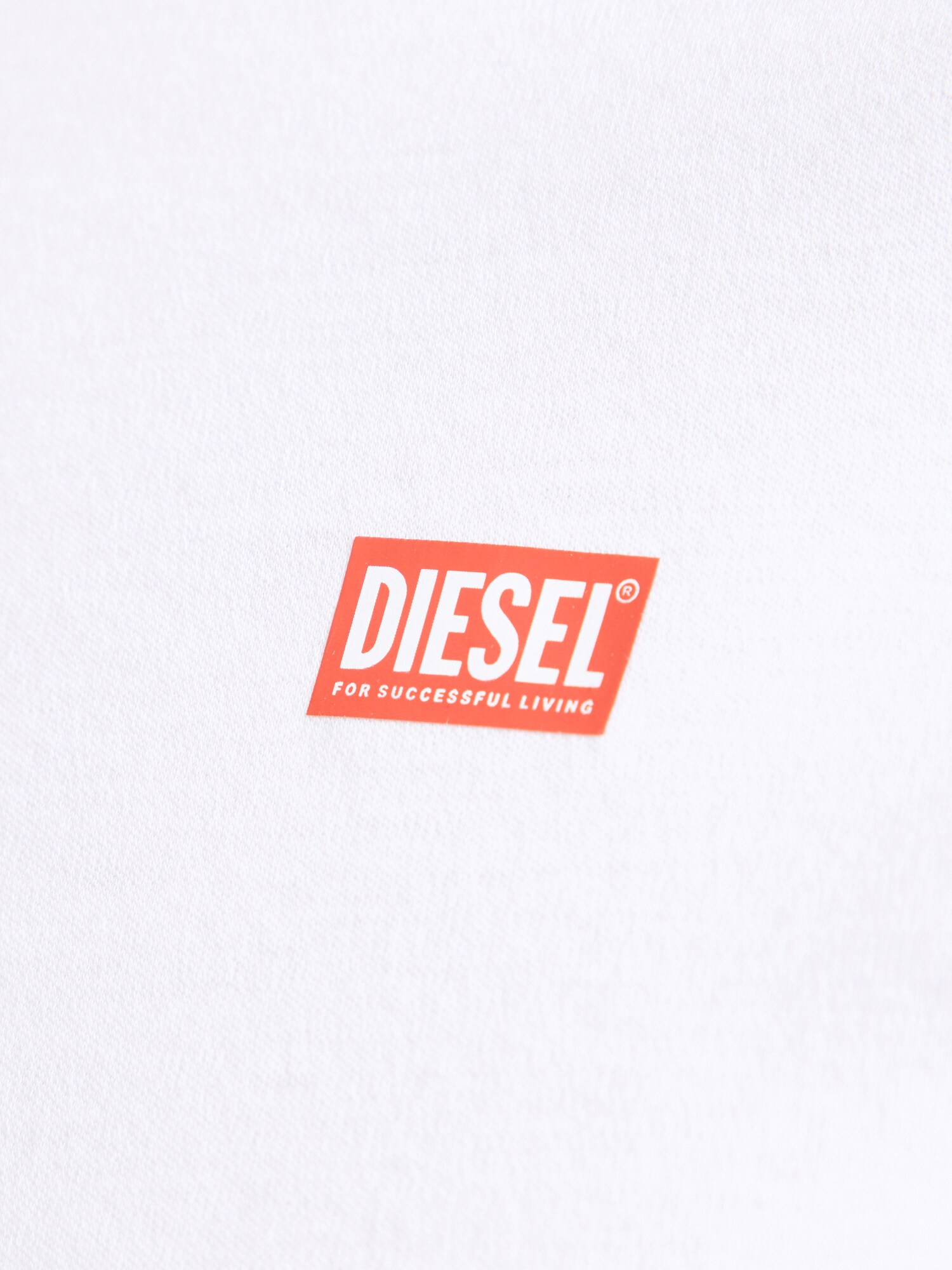 DIESEL Tričko 'Miegor'  červená / biela (obrázok 5)
