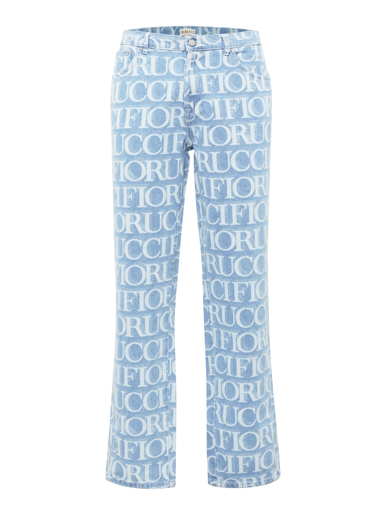 Fiorucci Calças de ganga  azul ganga / branco