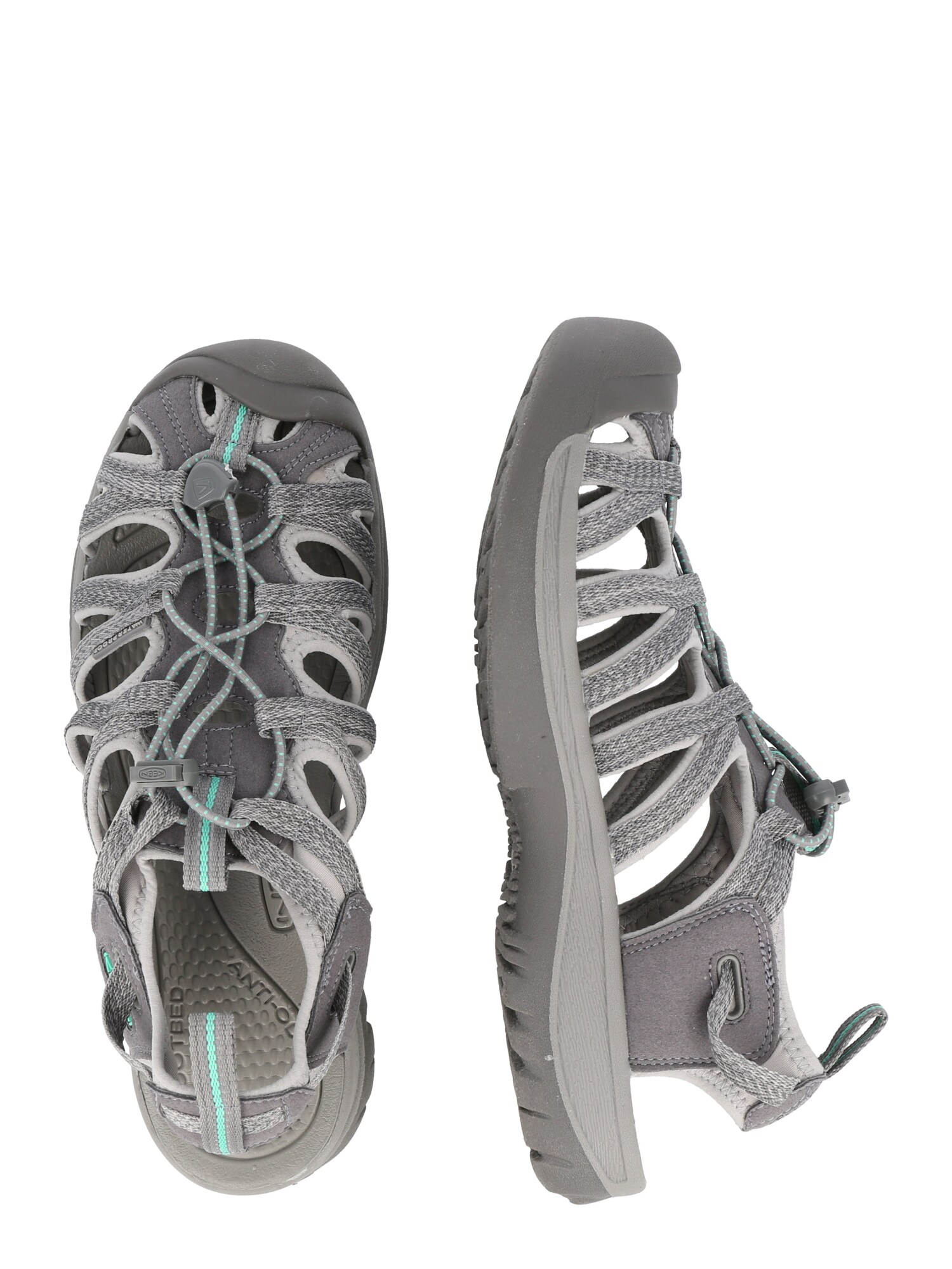 KEEN Sandalias 'Whisper' gris / jade – imagen 2