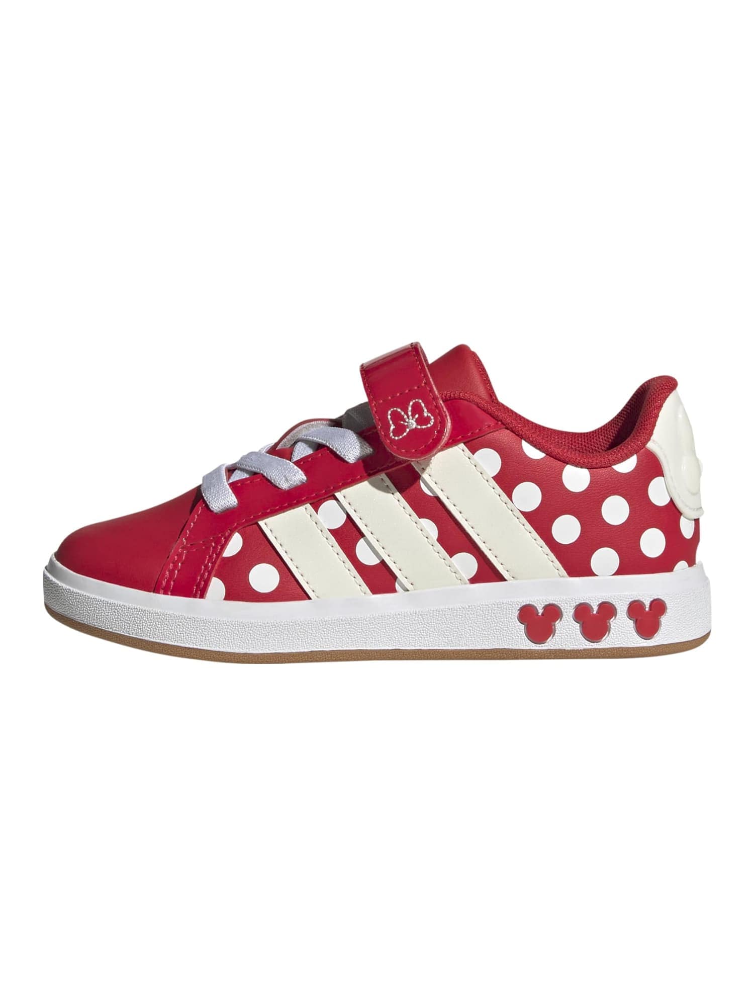 ADIDAS SPORTSWEAR Tenisky 'GRAND COURT MINNIE'  krémová / červená / biela