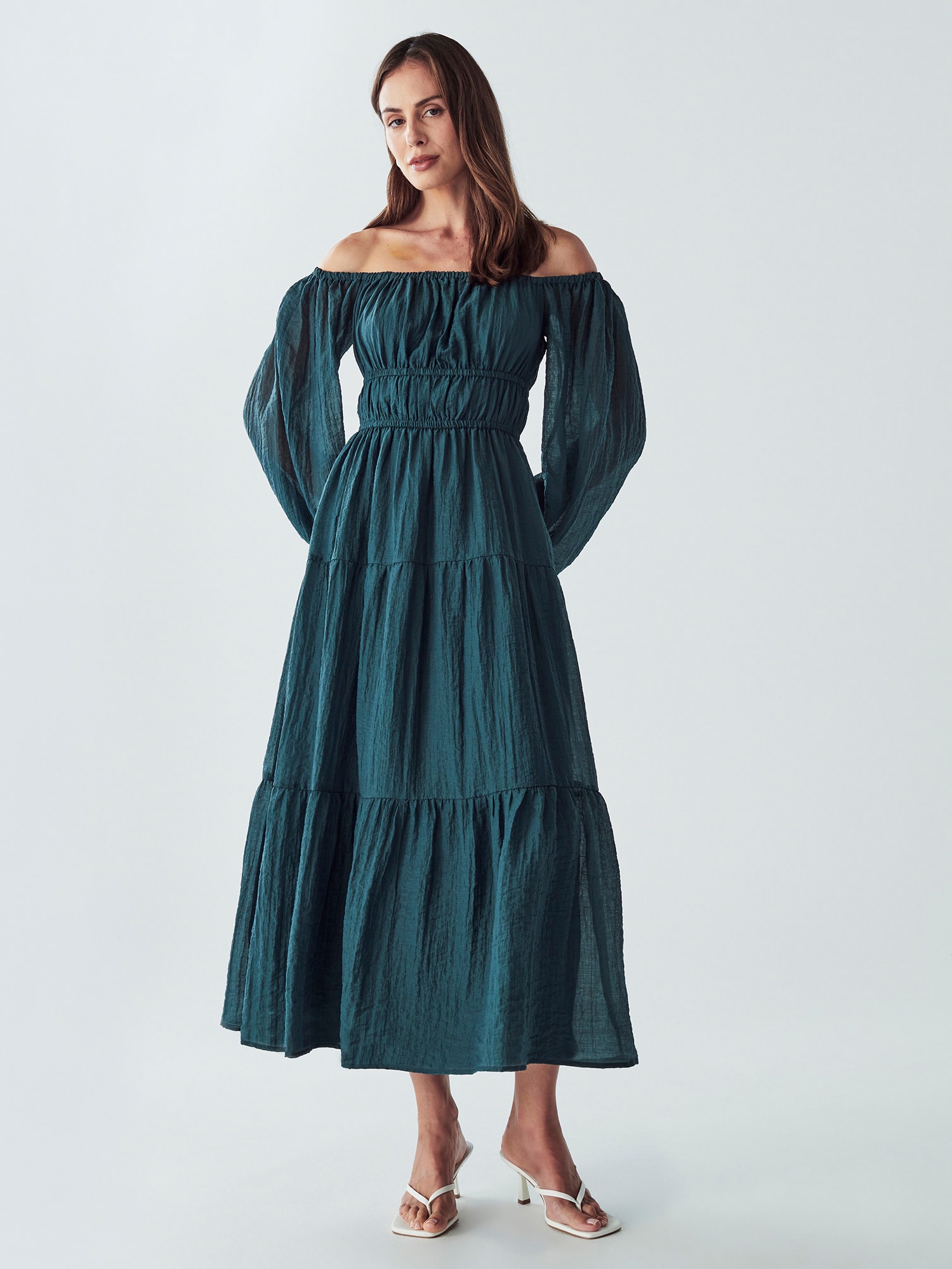 Willa Rochie de seară Laney  verde smarald