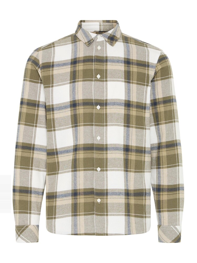 !Solid Hemd 'CHRIS' Herren Größe XXL dunkelblau / oliv / weiß