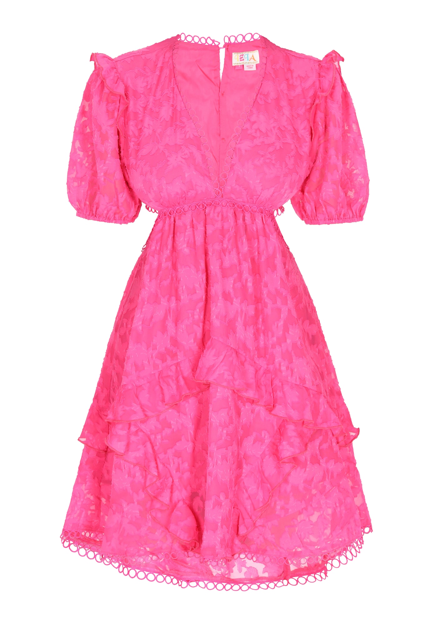 IZIA Rochie de vară Fashion Look  roz