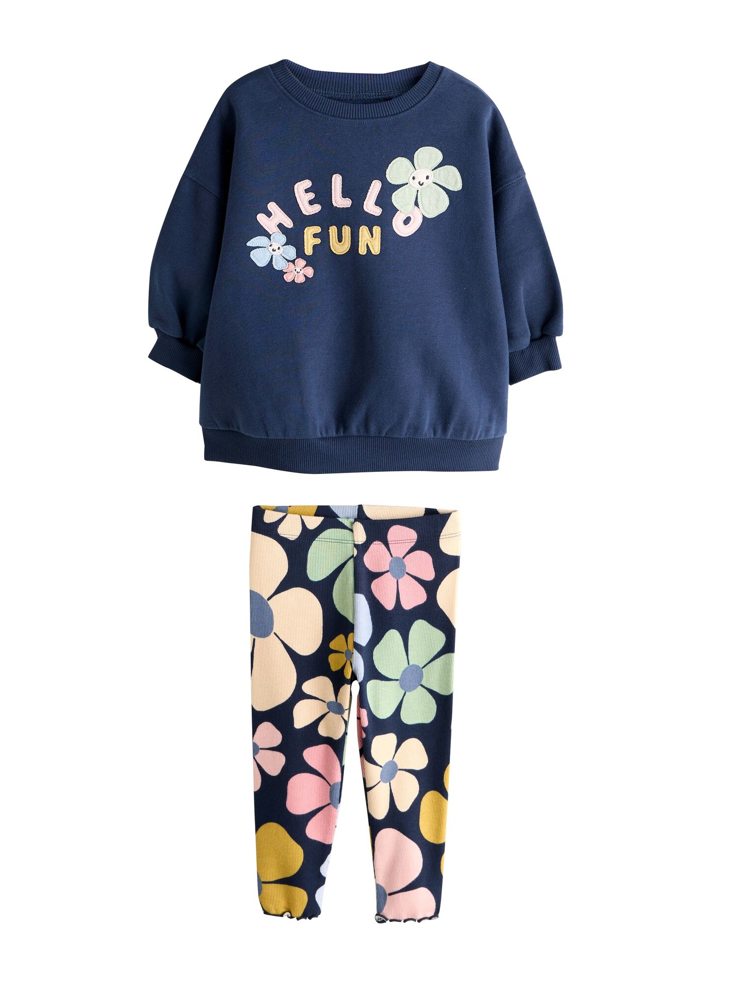 Next Set  bleumarin / verde deschis / portocaliu pastel / roz deschis