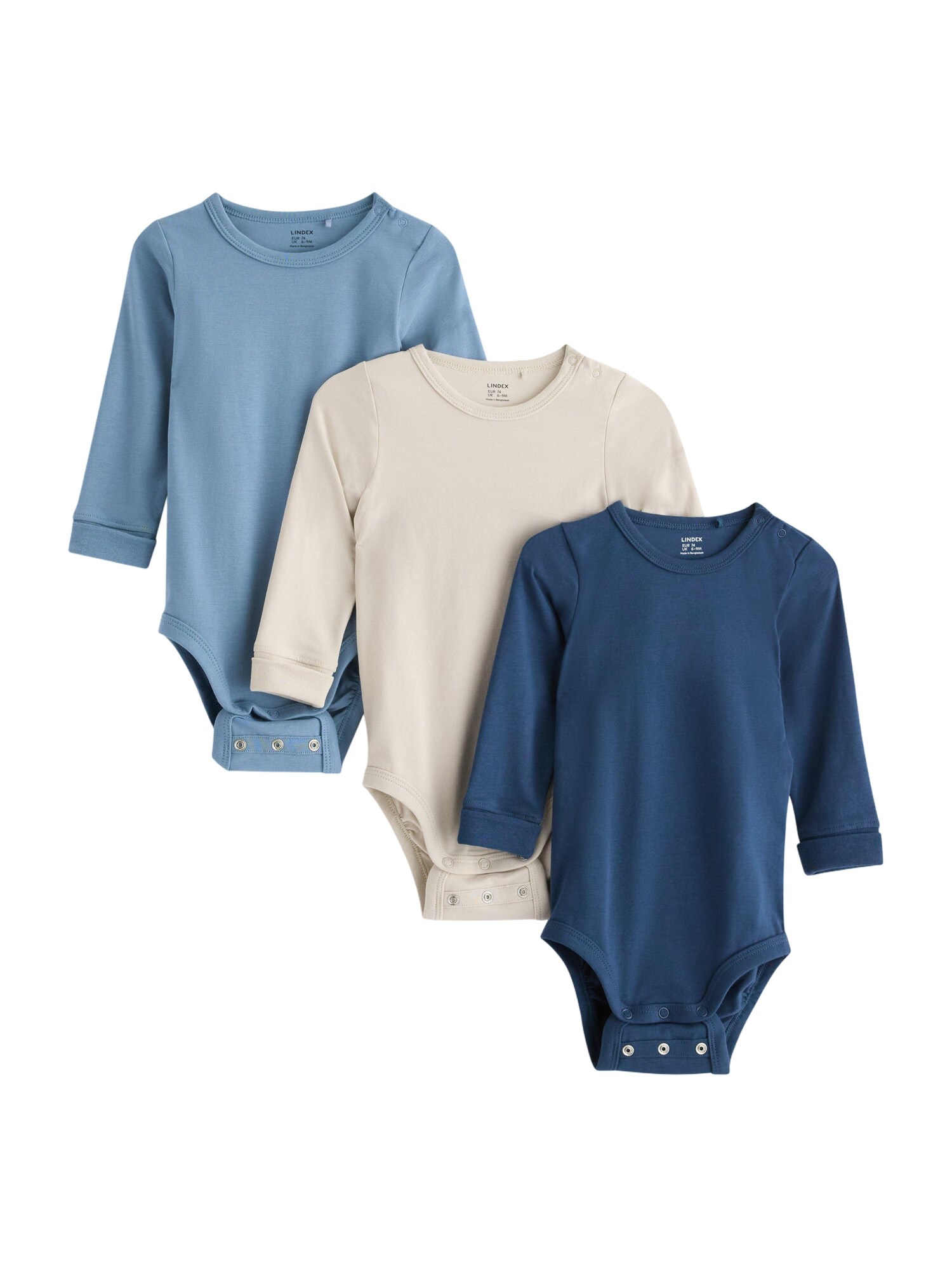 Lindex Salopetă/Body  crem / bleumarin / opal