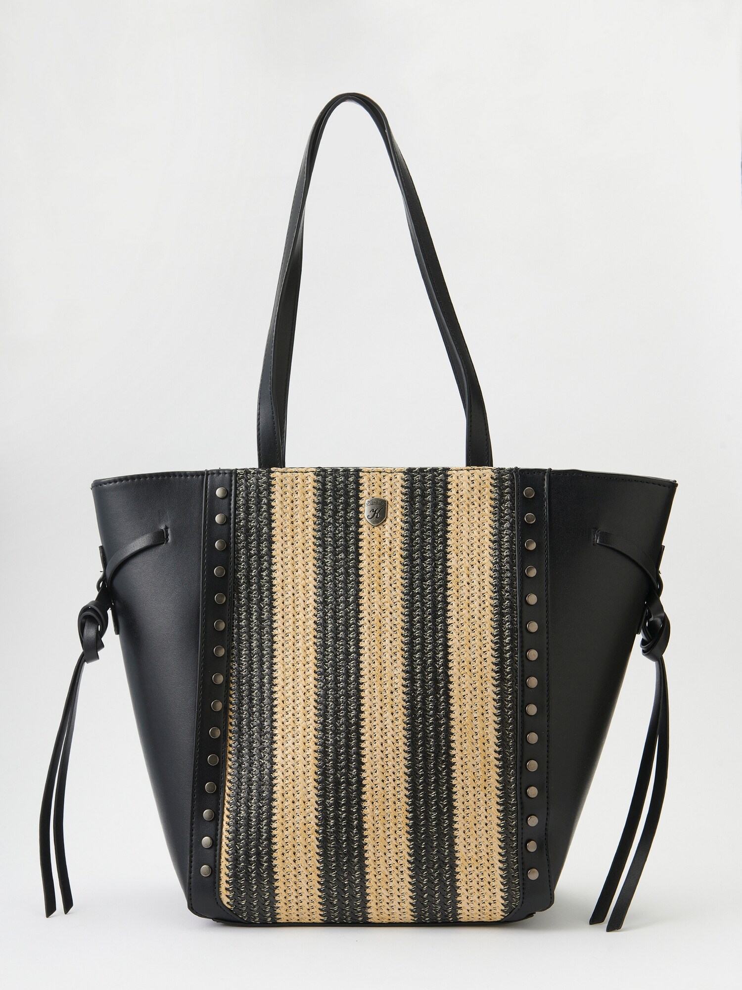 KOROSHI Shopper táska  ekrü / fekete akciós termékkép 1