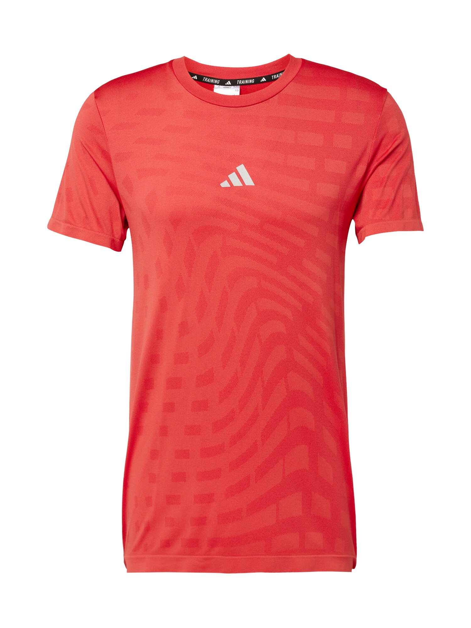 ADIDAS PERFORMANCE Funkčné tričko 'GYM+'  svetlosivá / jasne červená