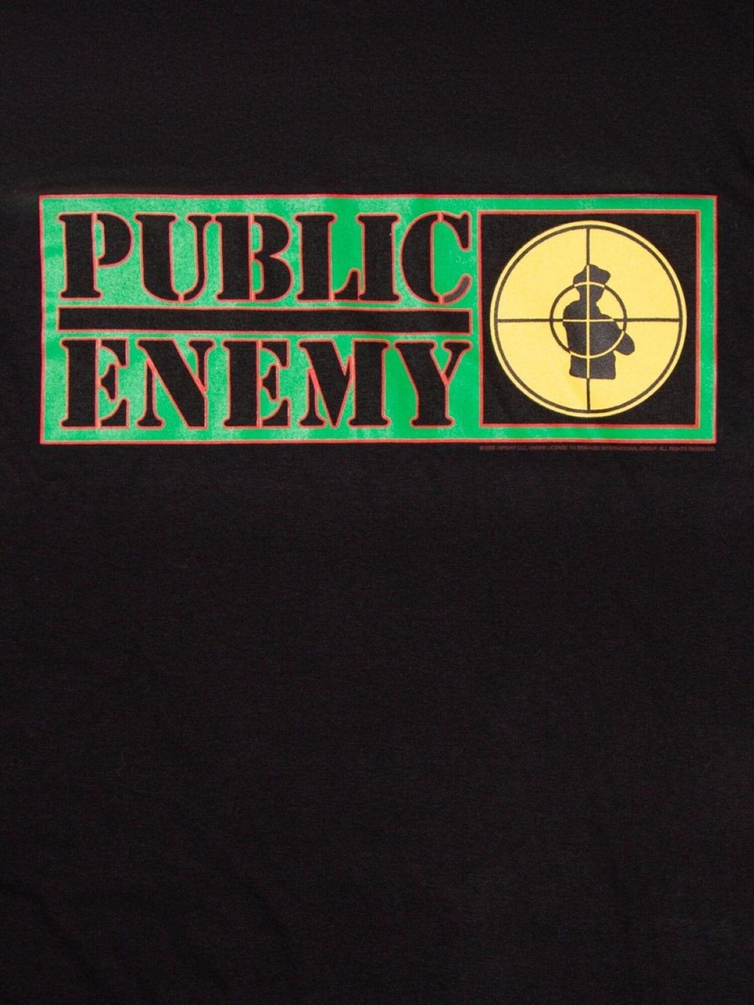 Public Enemy Camiseta 'Public Enemy Target T-Shirt'  negro – imagen 4