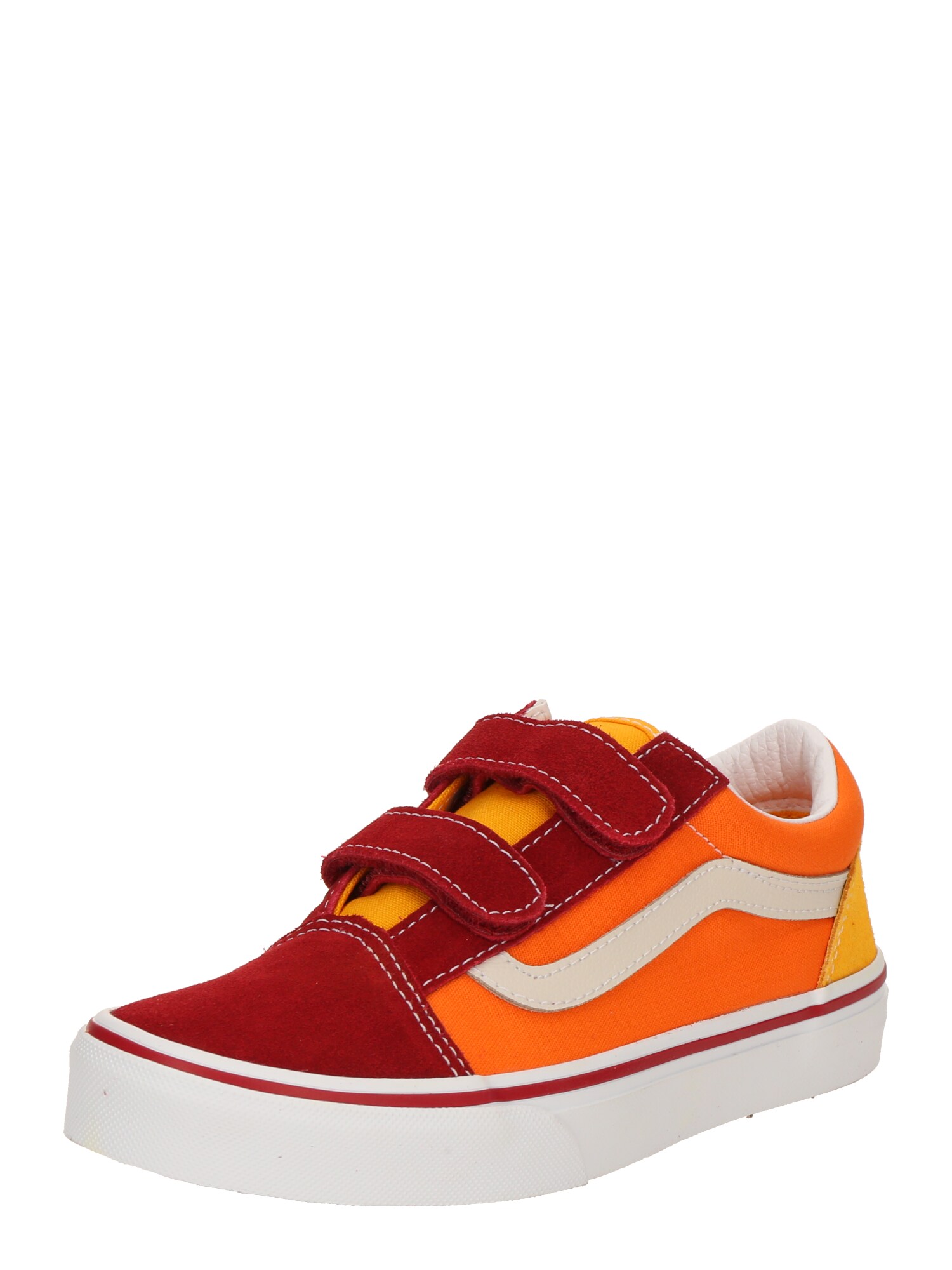 VANS Sportcipő 'OLD SKOOL V'  sötétsárga / narancs / sötétvörös / fehér akciós termékkép 1