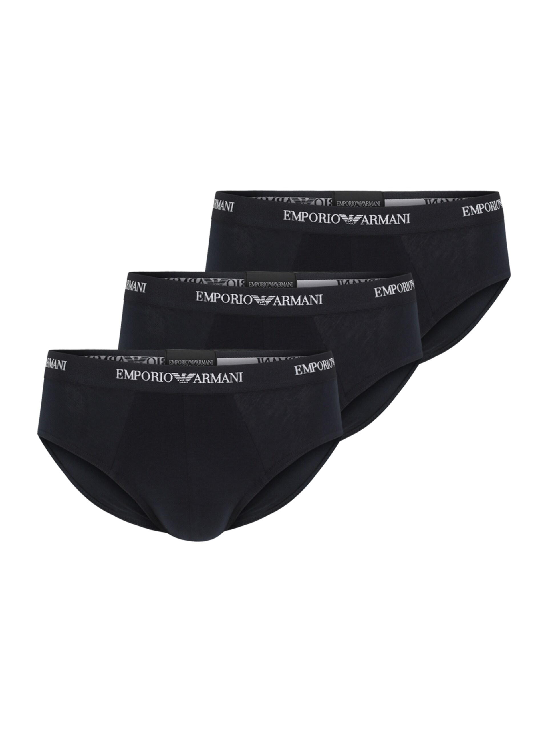 Emporio Armani Kalsonger 3-pack stretchiga bomullstrosor herr – bild 6