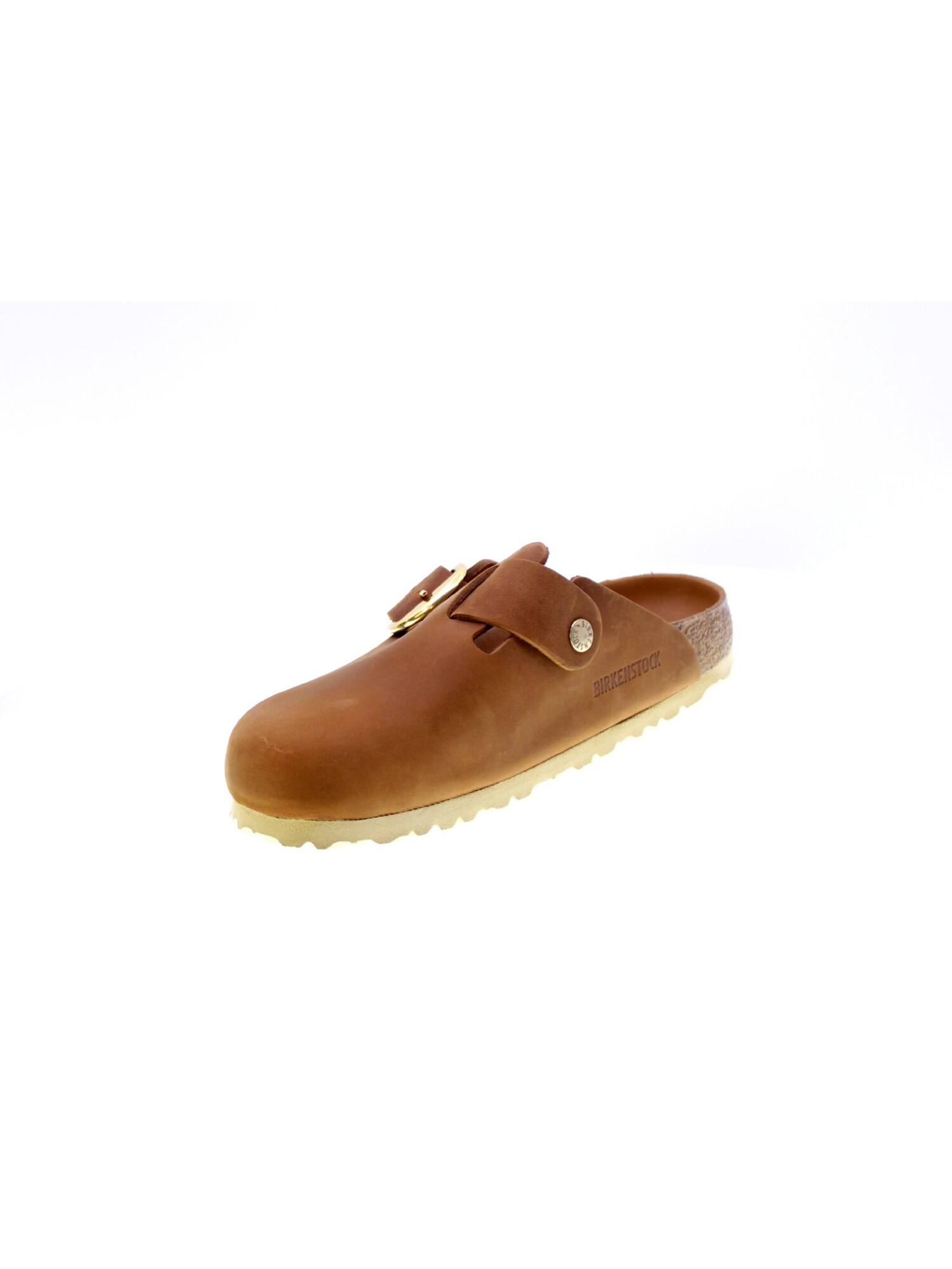 BIRKENSTOCK Zapatillas de casa 'Boston' caramelo – imagen 3
