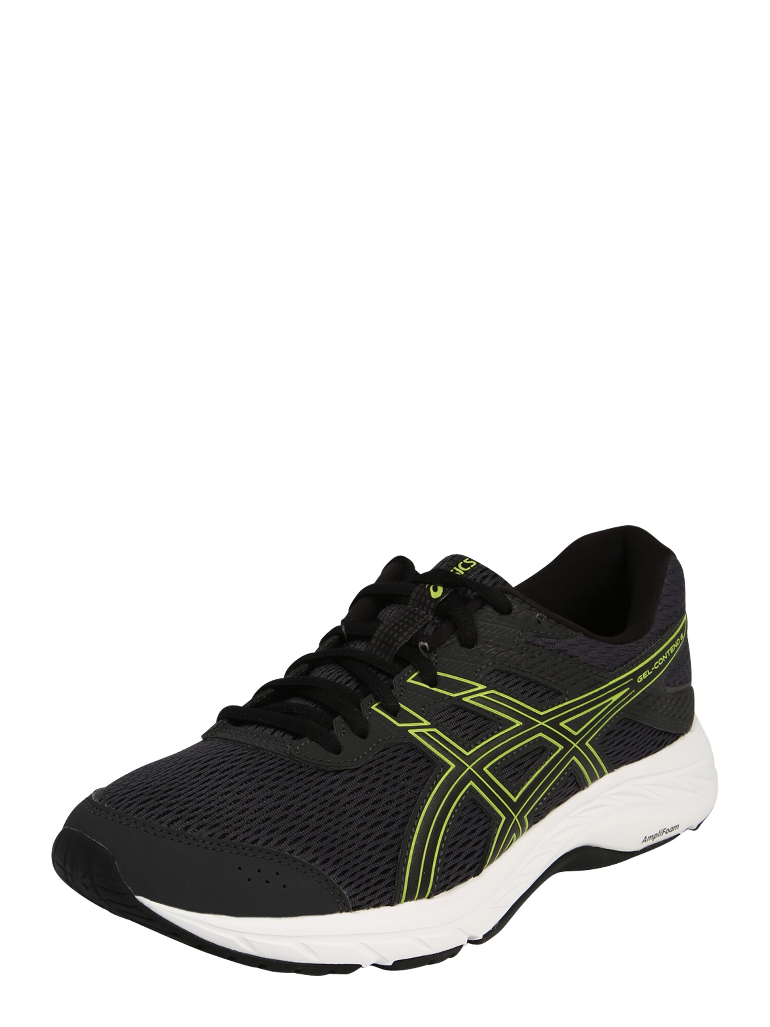 ASICS Bėgimo batai  juoda / šviesiai žalia