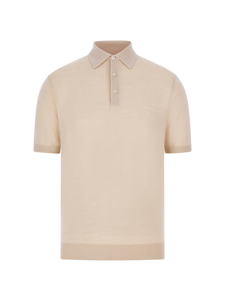 GUESS Poloshirt Herren Größe L creme