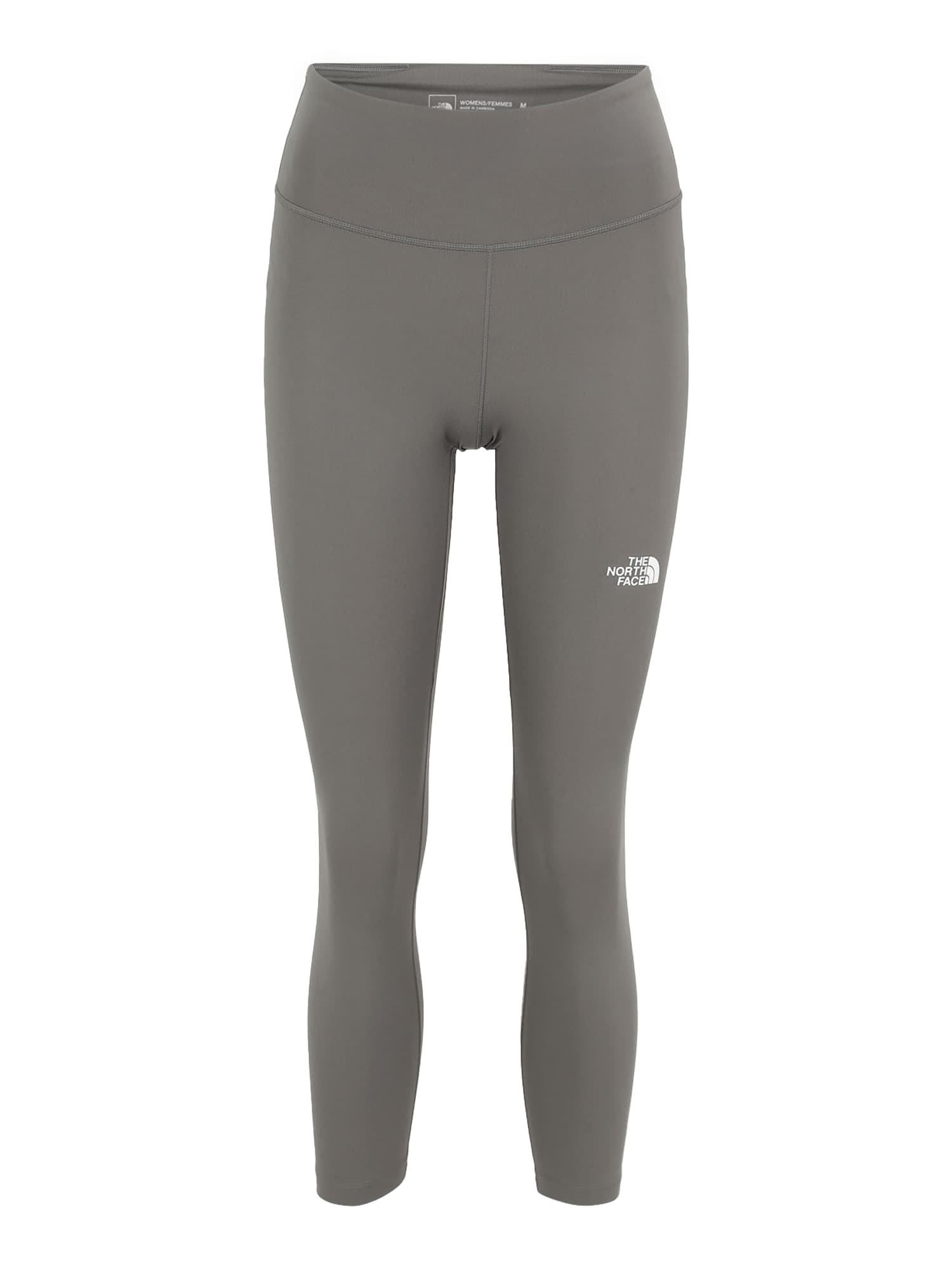 THE NORTH FACE Sporthose 'FLEX 25' dunkelbeige / weiß