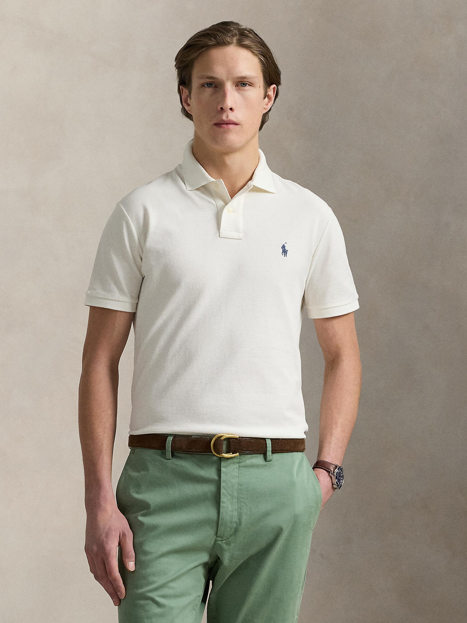Polo Ralph Lauren Póló  világos bézs termék 2. képe