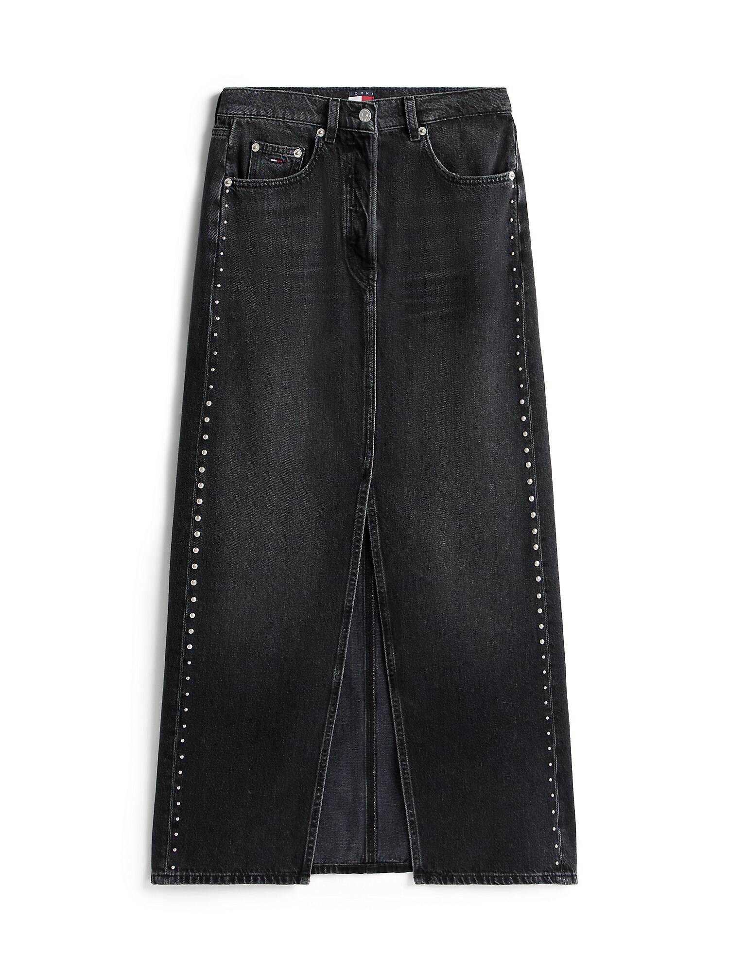 Tommy Jeans Sukňa 'LAYLA' antracitová