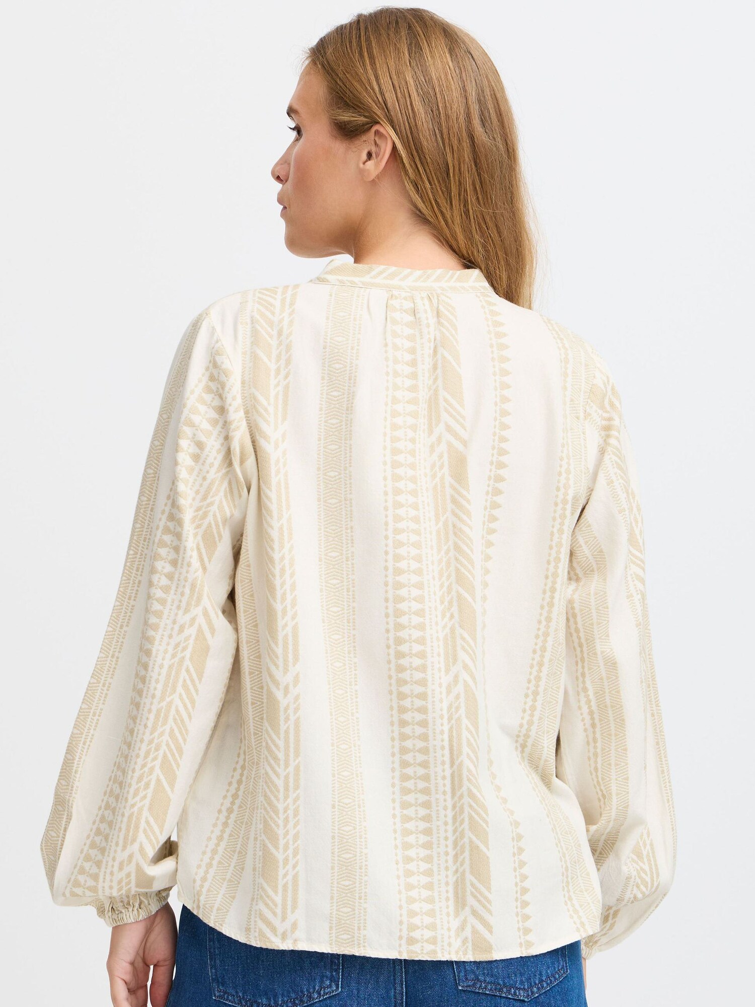 Thumbnail - PULZ Jeans Langarmbluse PZTIONA Blouse