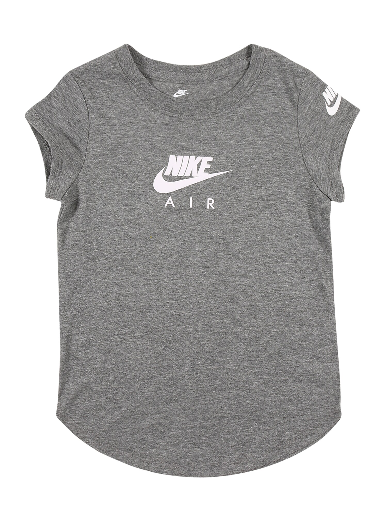 Nike Sportswear Marškinėliai  margai pilka / balta