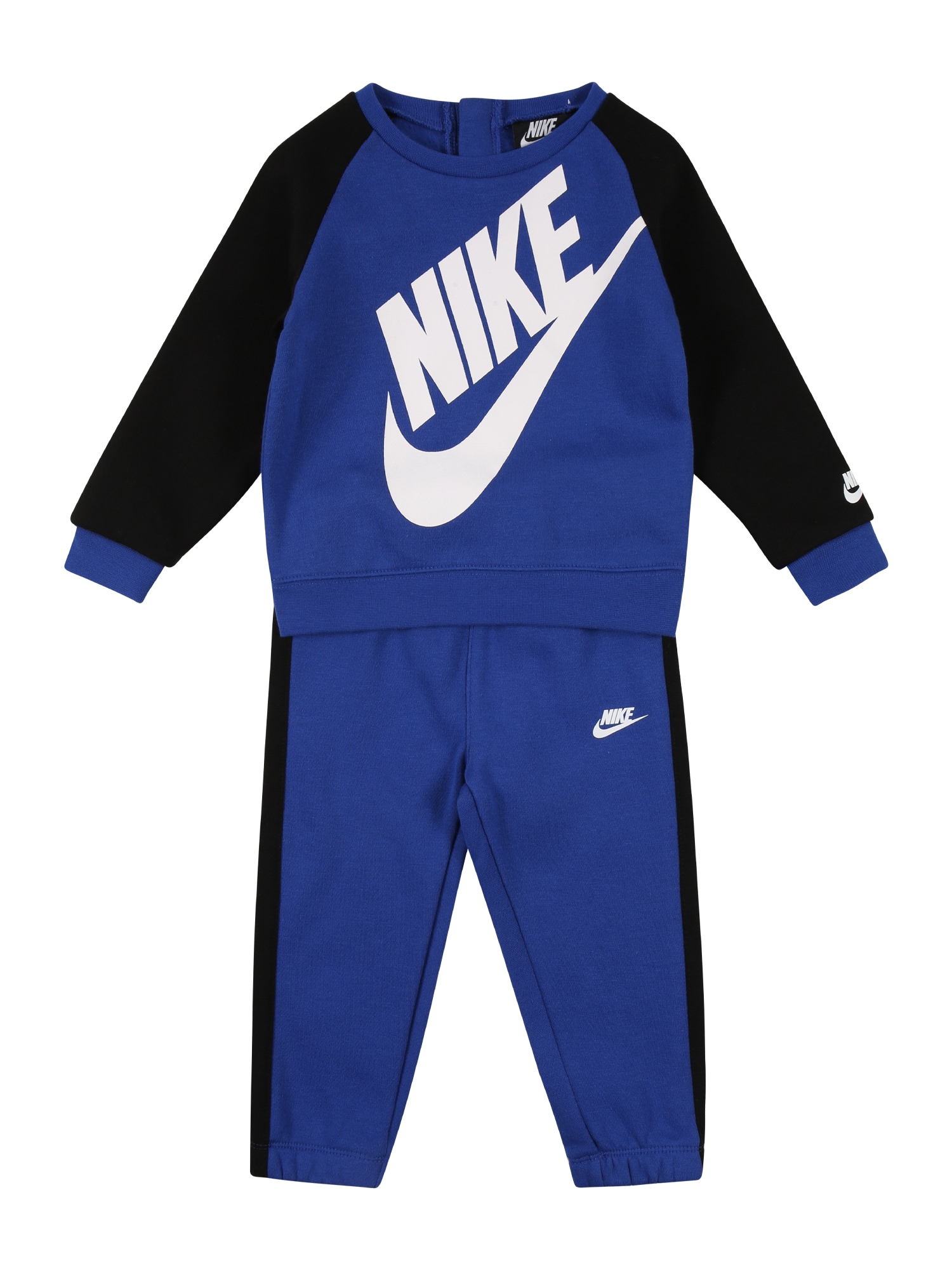 Nike Sportswear Treningas 'Futura Crew' mėlyna / juoda / balta