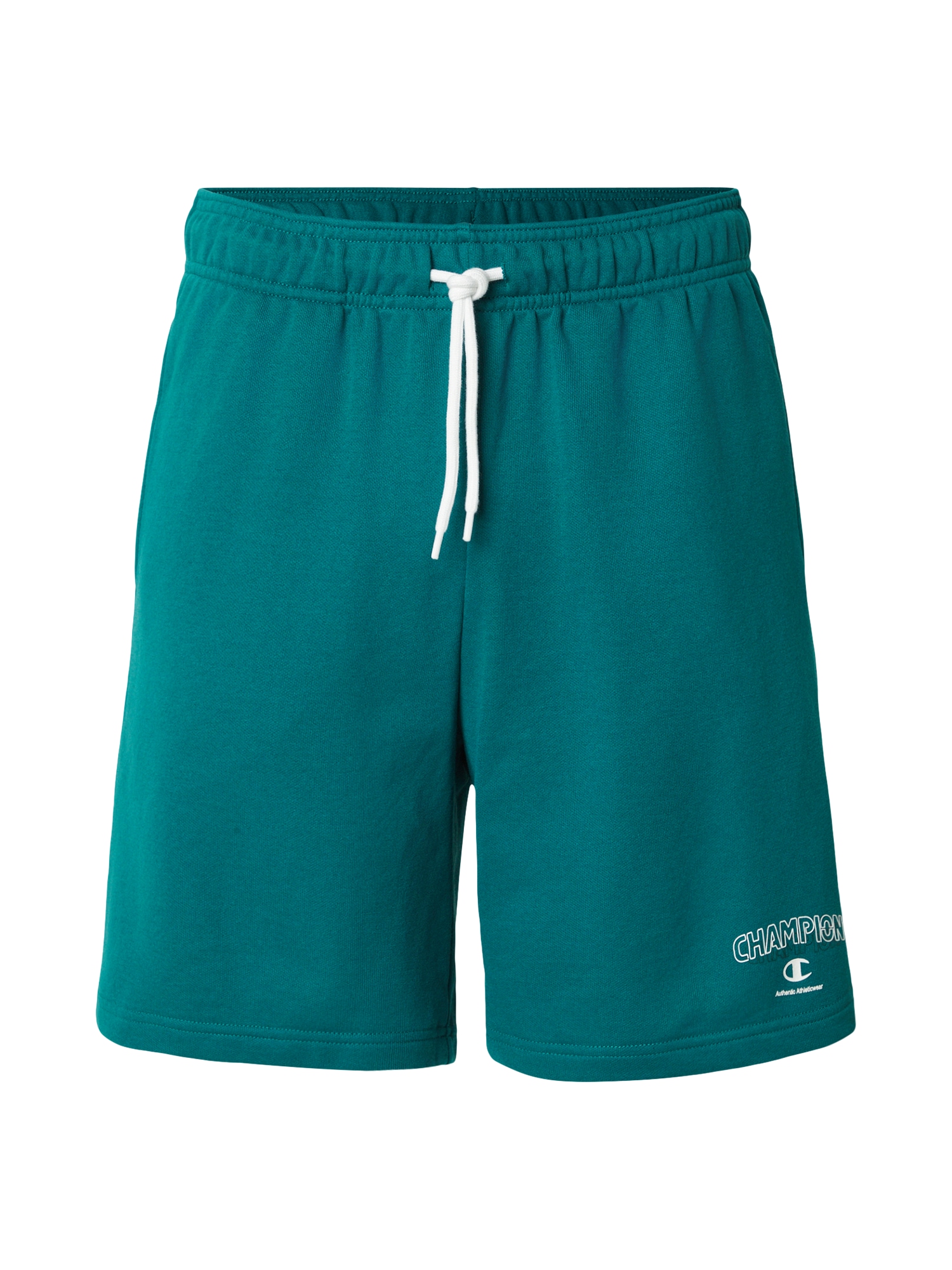 Champion Authentic Athletic Apparel Pantaloni  verde / alb