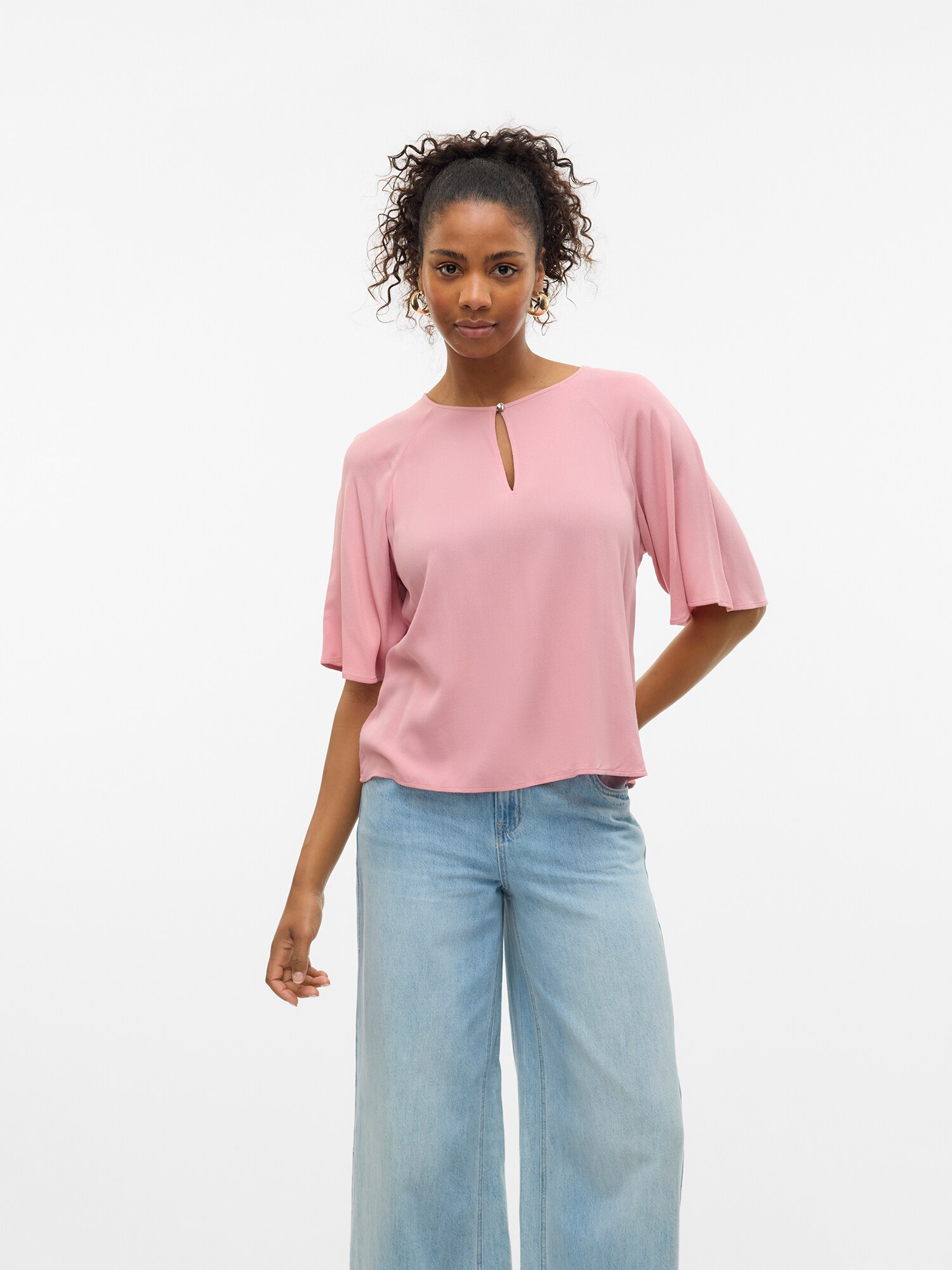 VERO MODA Blúz 'VMANNA'  rózsaszín termék 2. képe