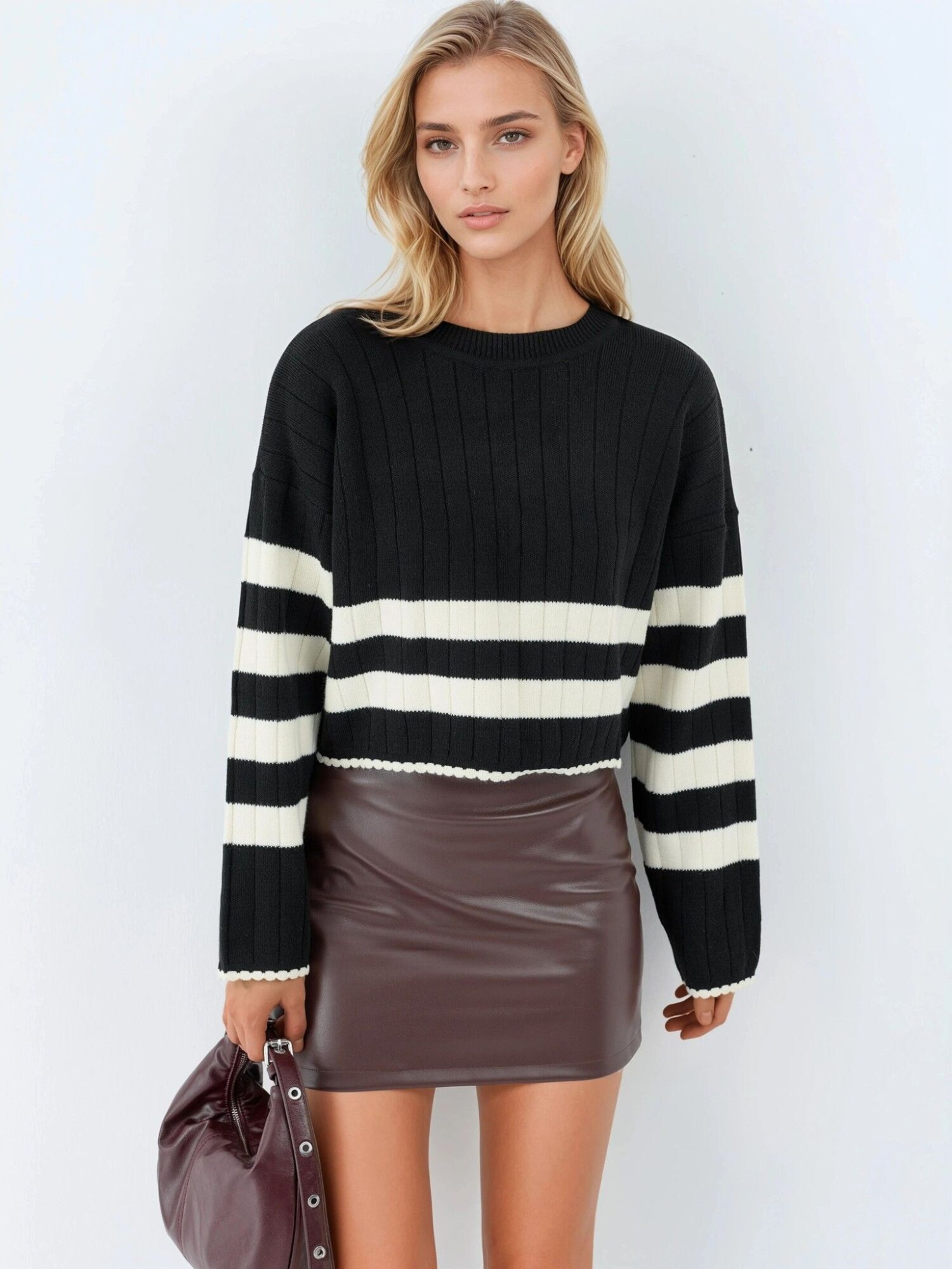 My fashion Pulover 'Pullover' crna