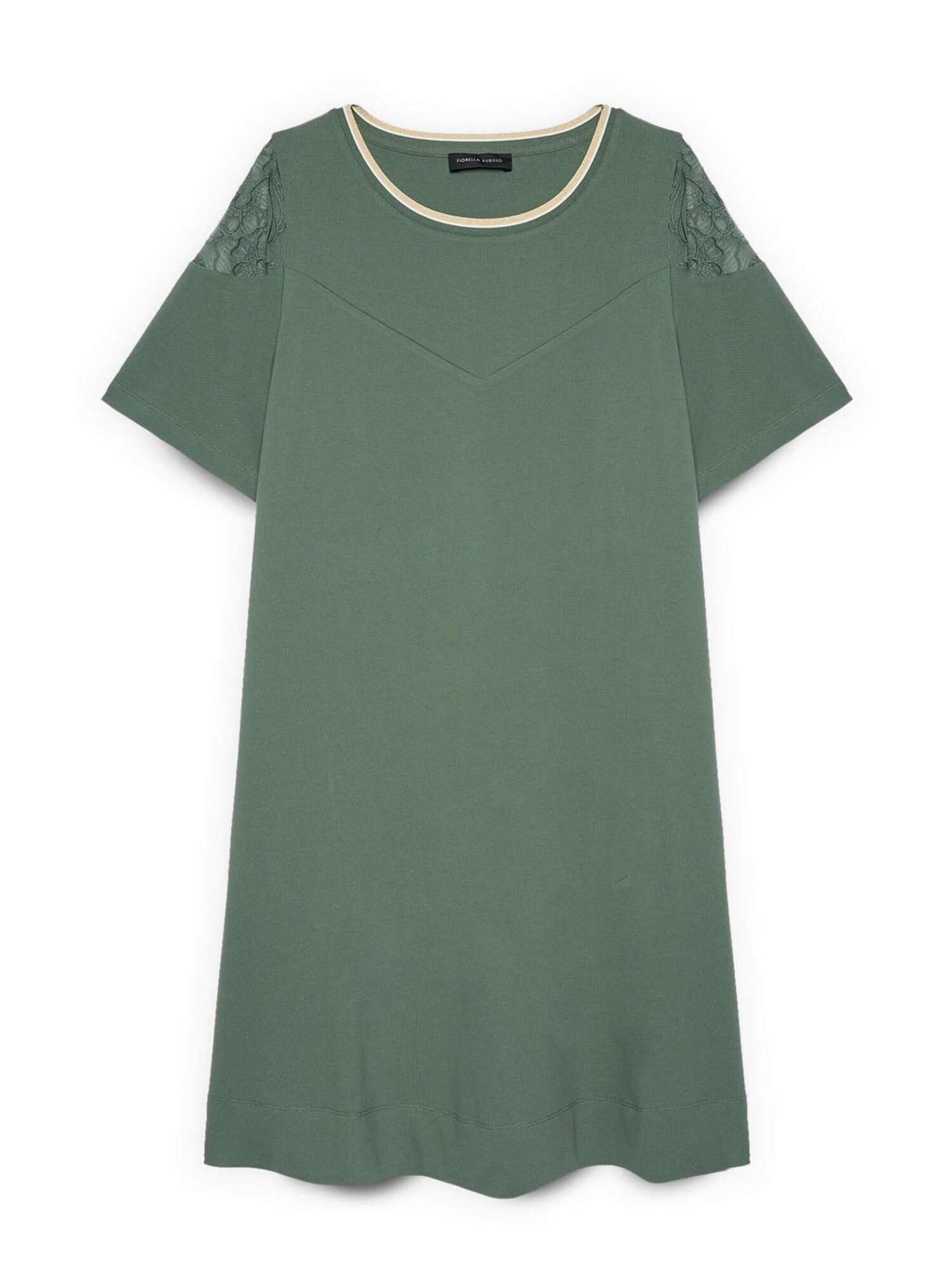 Fiorella Rubino Vestido  verde hierba
