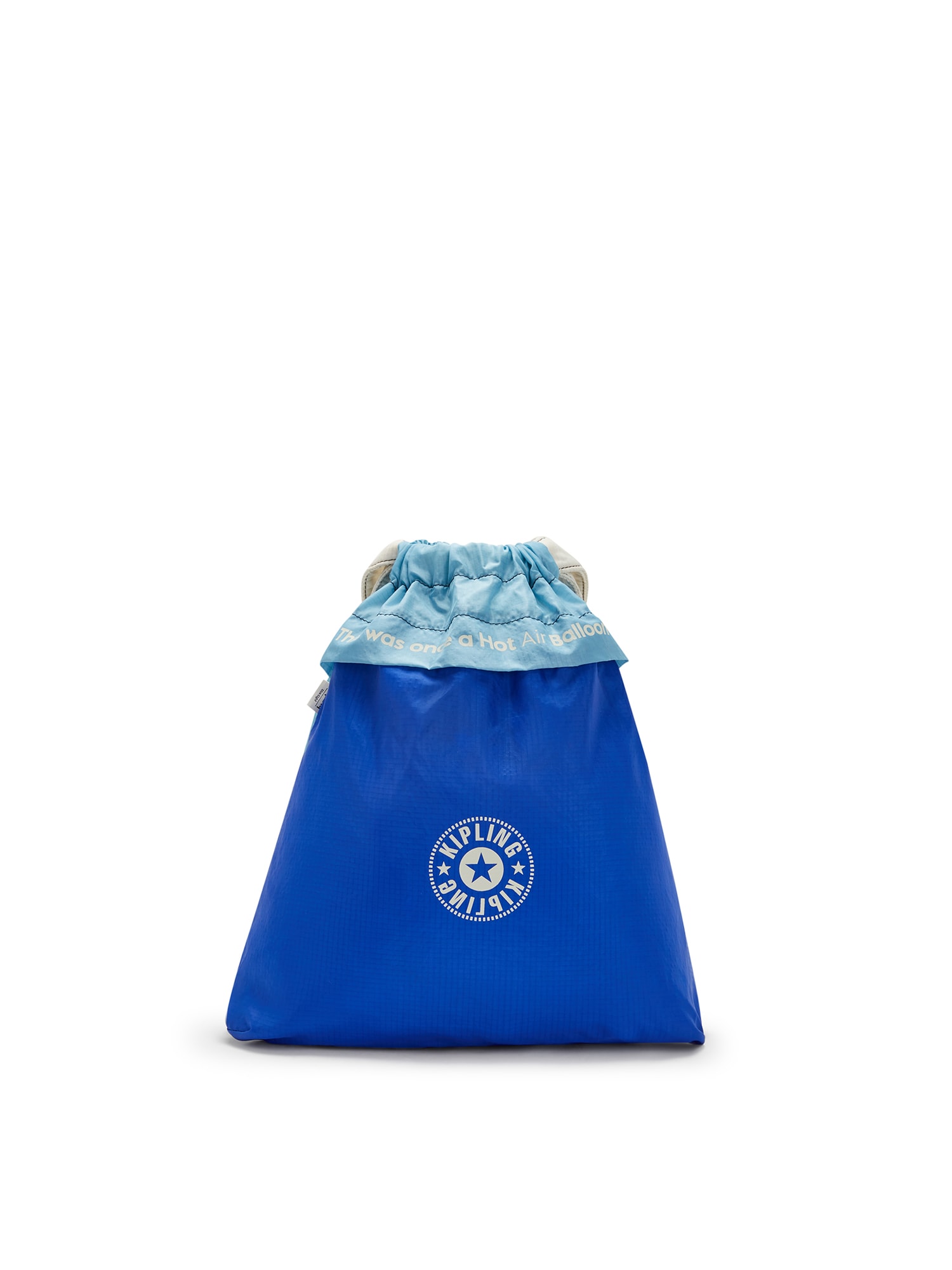 KIPLING Krepšys-maišas 'Hot Air' balta / šviesiai mėlyna / pastelinė mėlyna