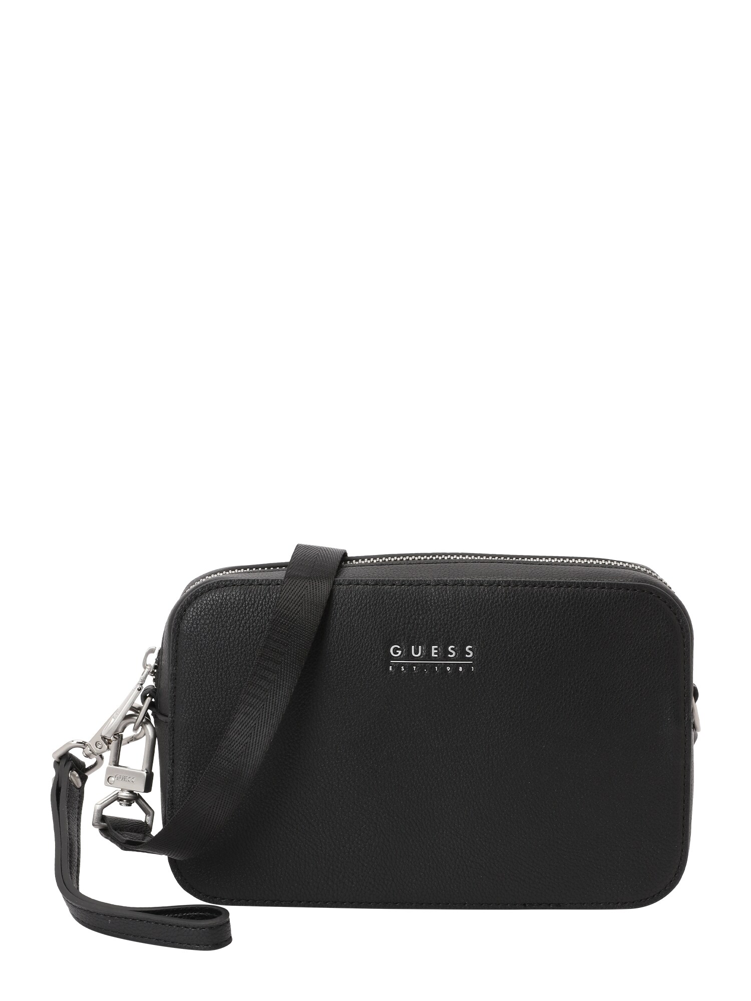 GUESS Válltáska 'MILANO NECESSAIRE'  fekete akciós termékkép 1
