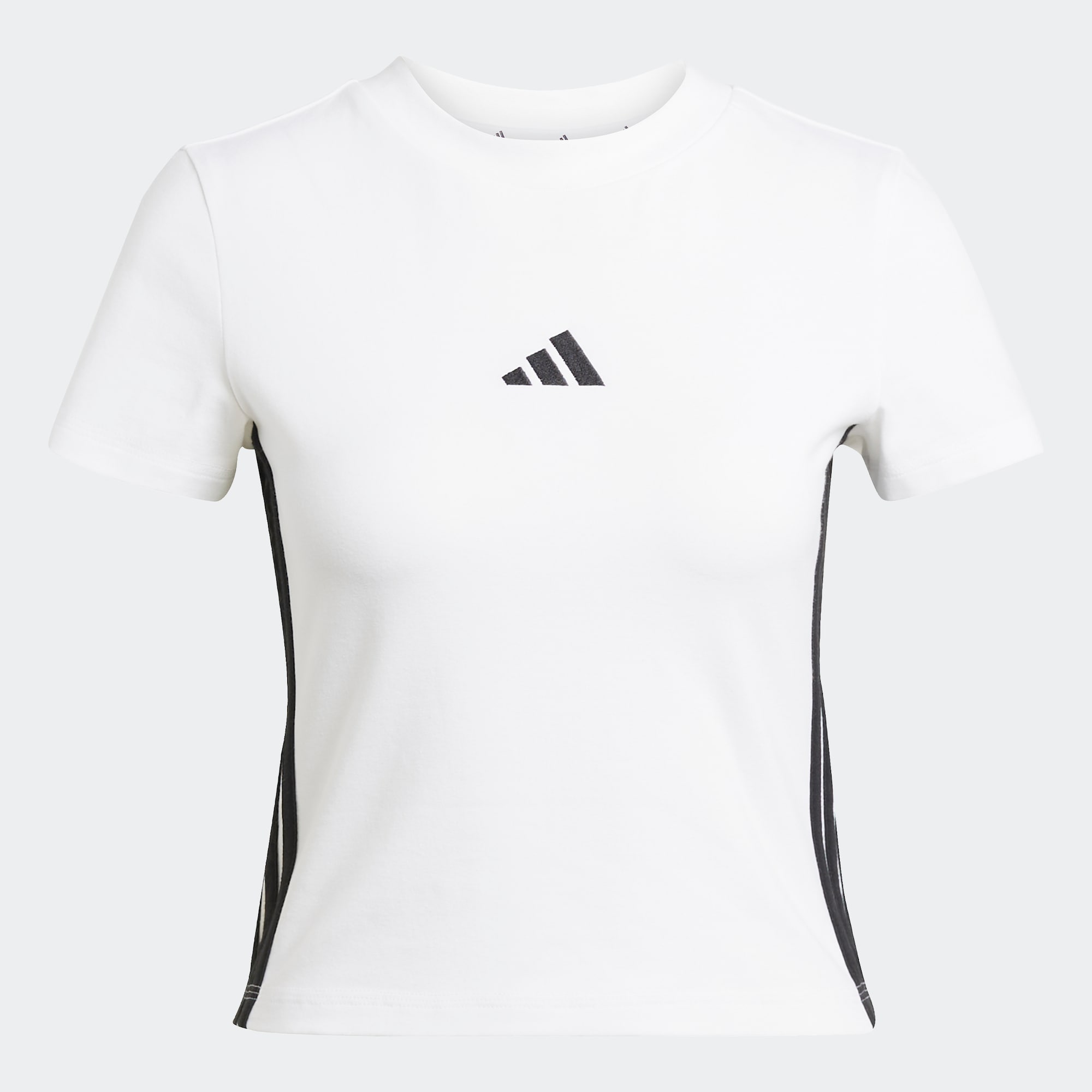 ADIDAS SPORTSWEAR Tricou funcțional Essentials  negru / alb