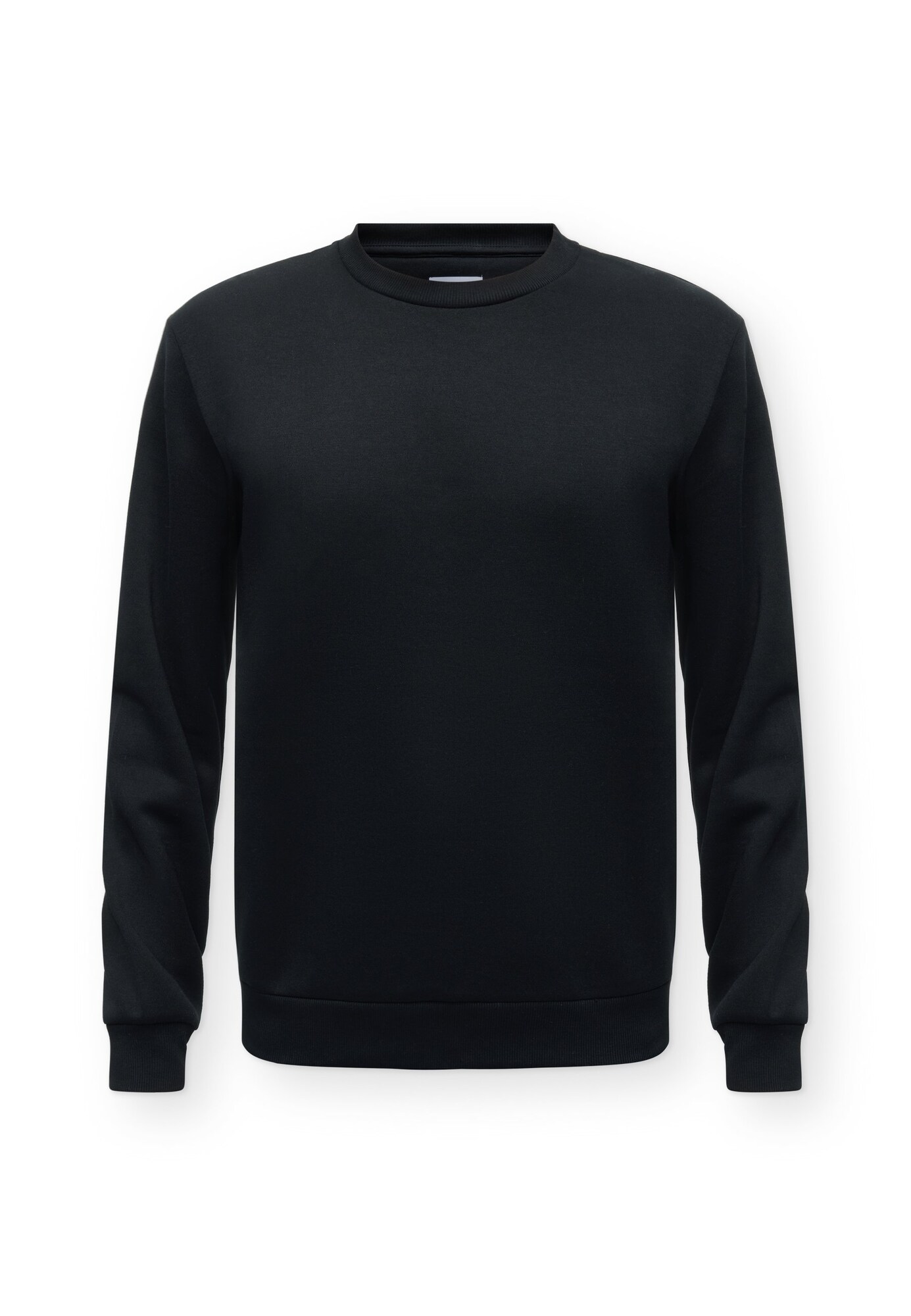 JACK & JONES Bluză de molton JJEBRADLEY verde închis / negru
