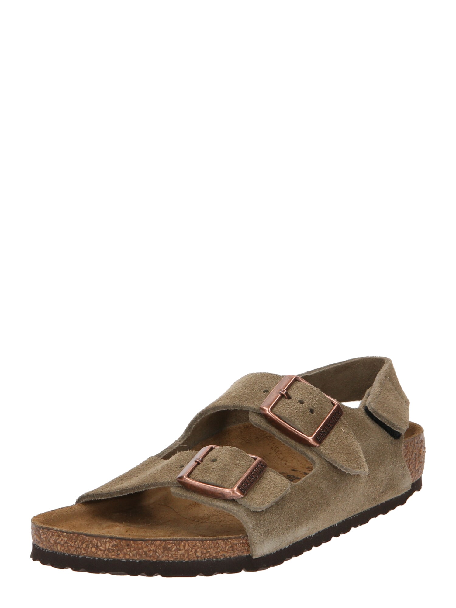 BIRKENSTOCK Pantofi deschiși Milano  pământiu