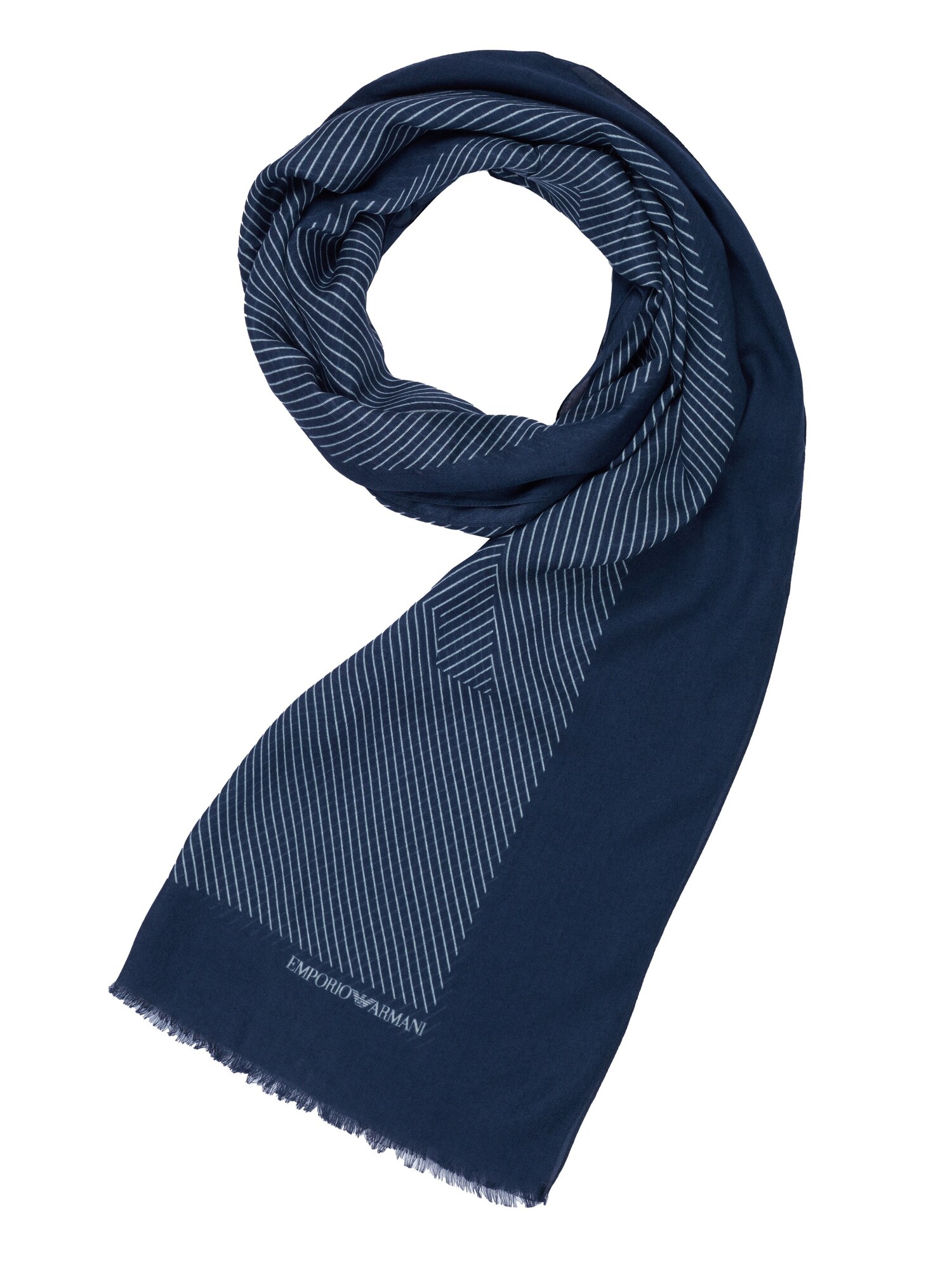 ARMANI Chal 'Emporio Armani Schal' navy – imagen 1