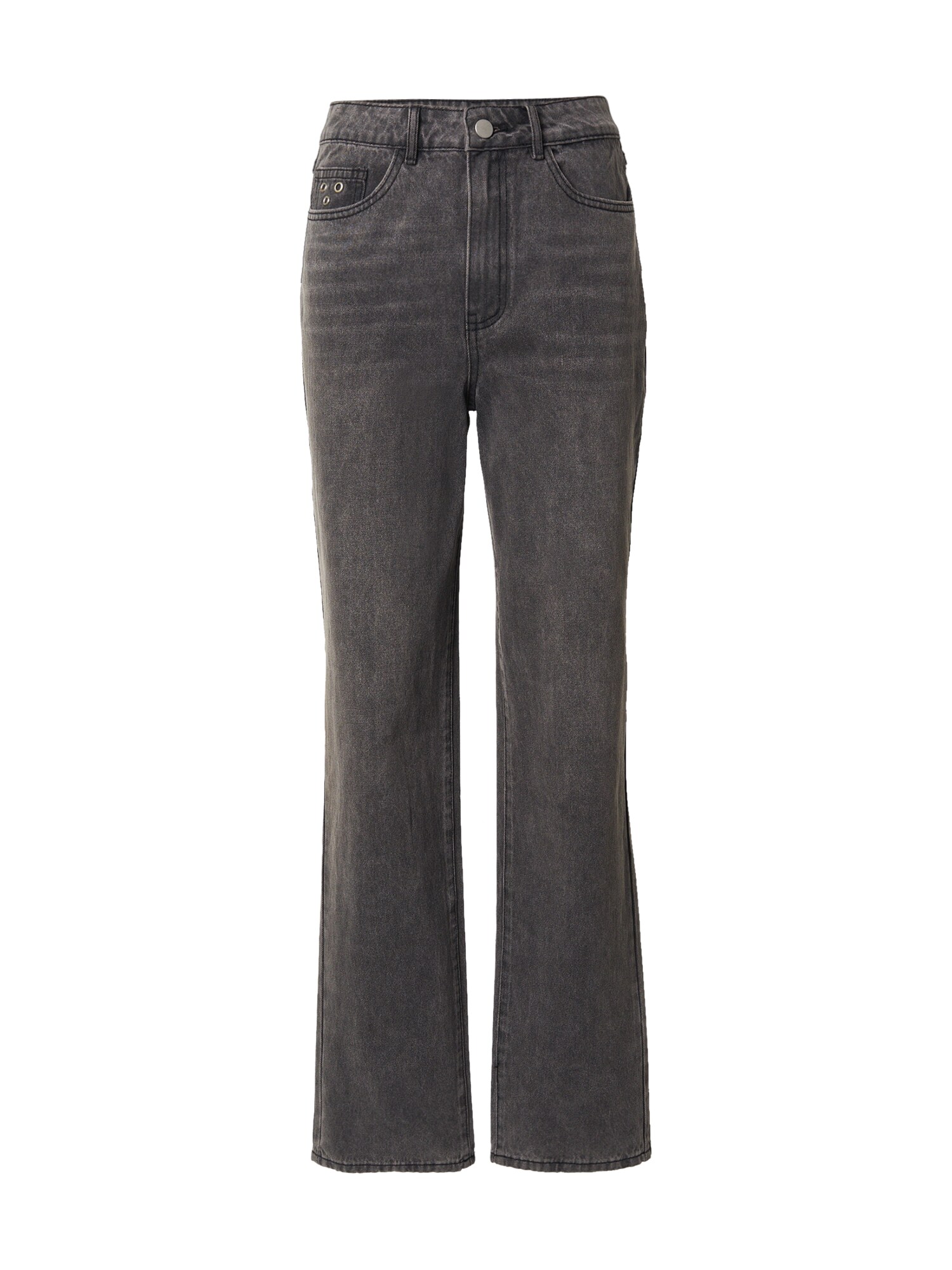 VILA Džínsy 'VIKELLY'  sivý denim
