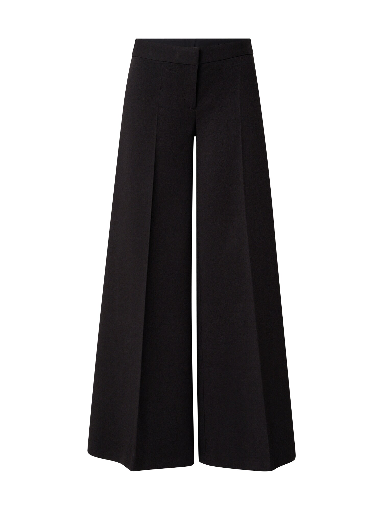 WEEKDAY Pantaloni cu dungă Dione  negru