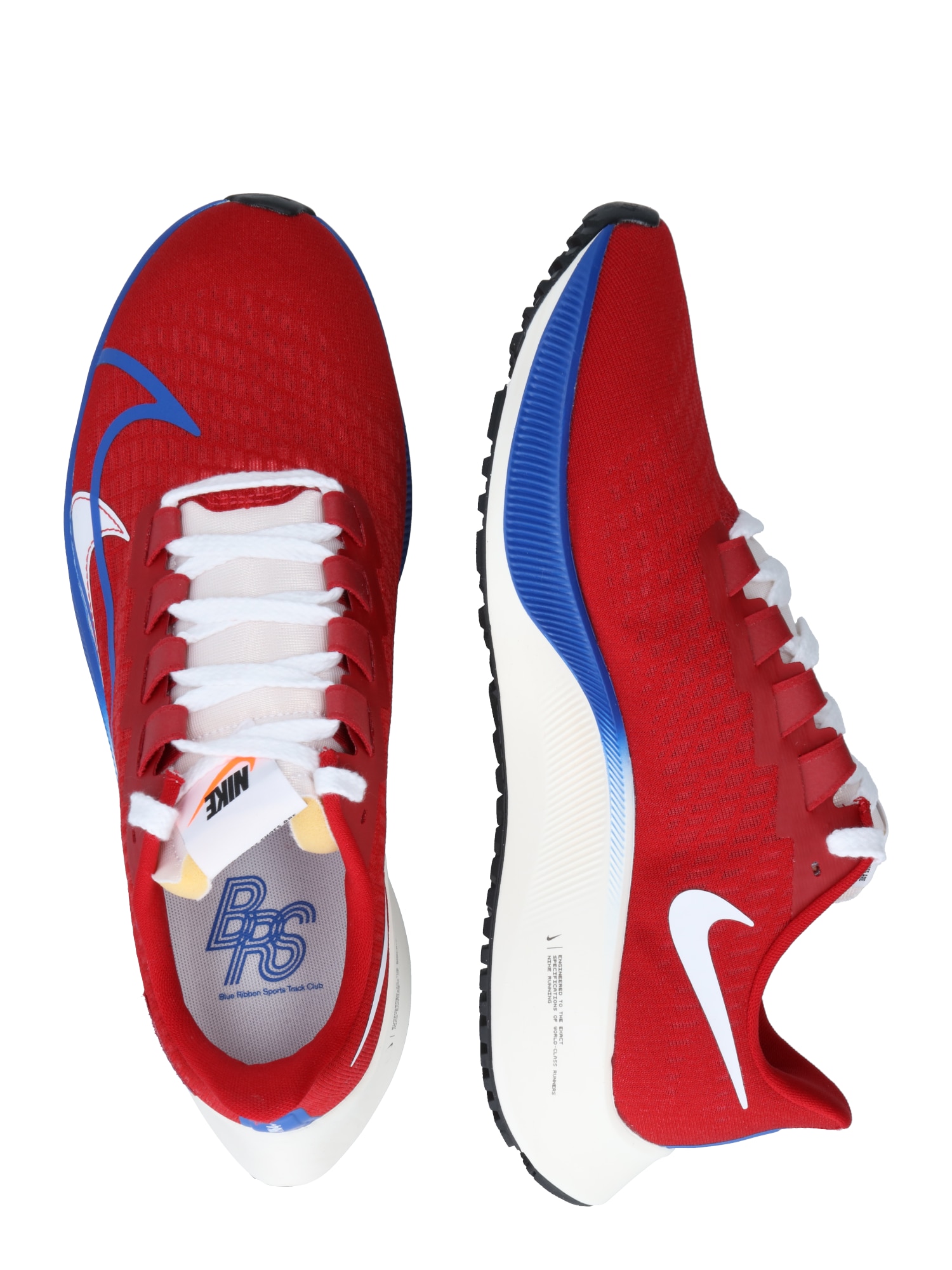 NIKE Running shoe 'Air Zoom Pegasus 37 Premium'  red / white / sky blue